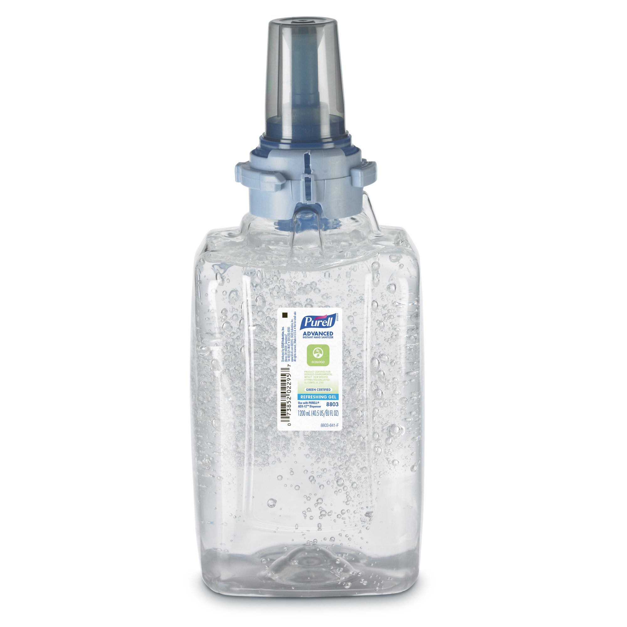 Purell® Advanced Hand Sanitizer Gel, 70% Ethyl Alcohol, 1,200 mL