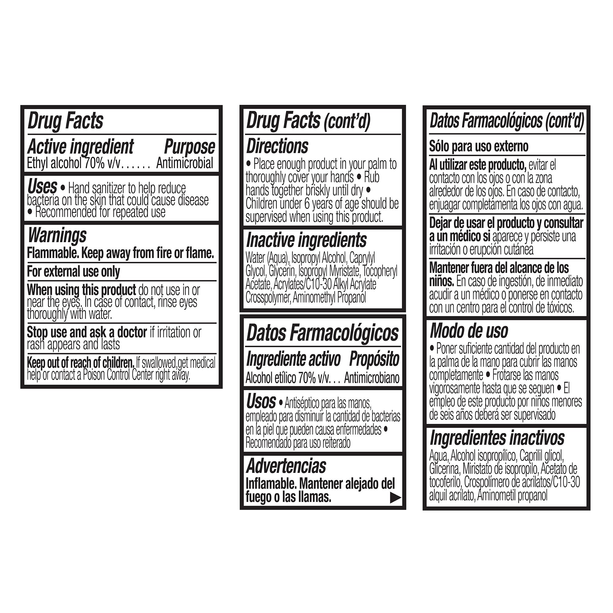 Purell® Advanced Hand Sanitizer Gel, 70% Ethyl Alcohol, 1,200 mL - Image 2