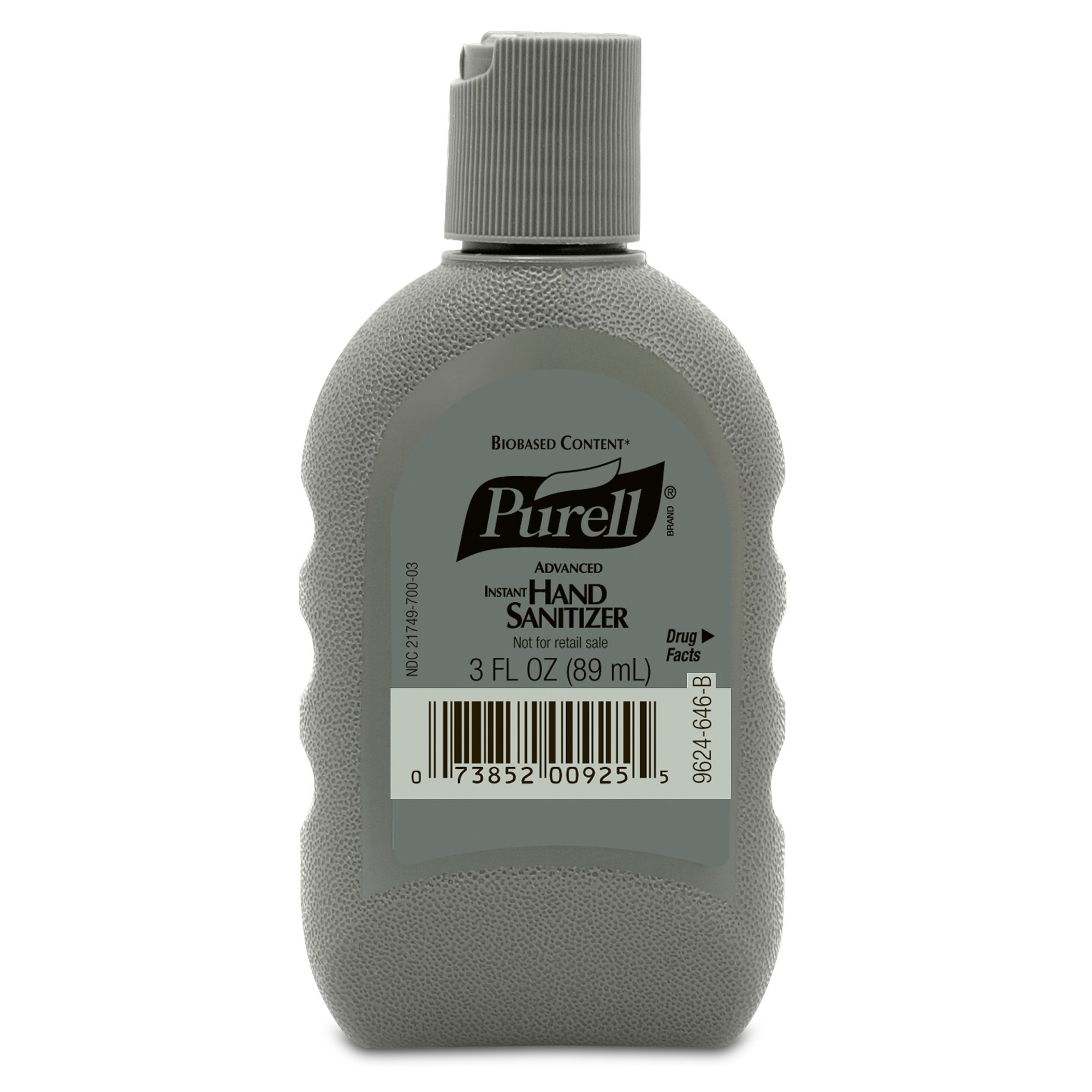 Purell® Advanced Instant Hand Sanitizer Biobased Gel, 3-ounce Bottle