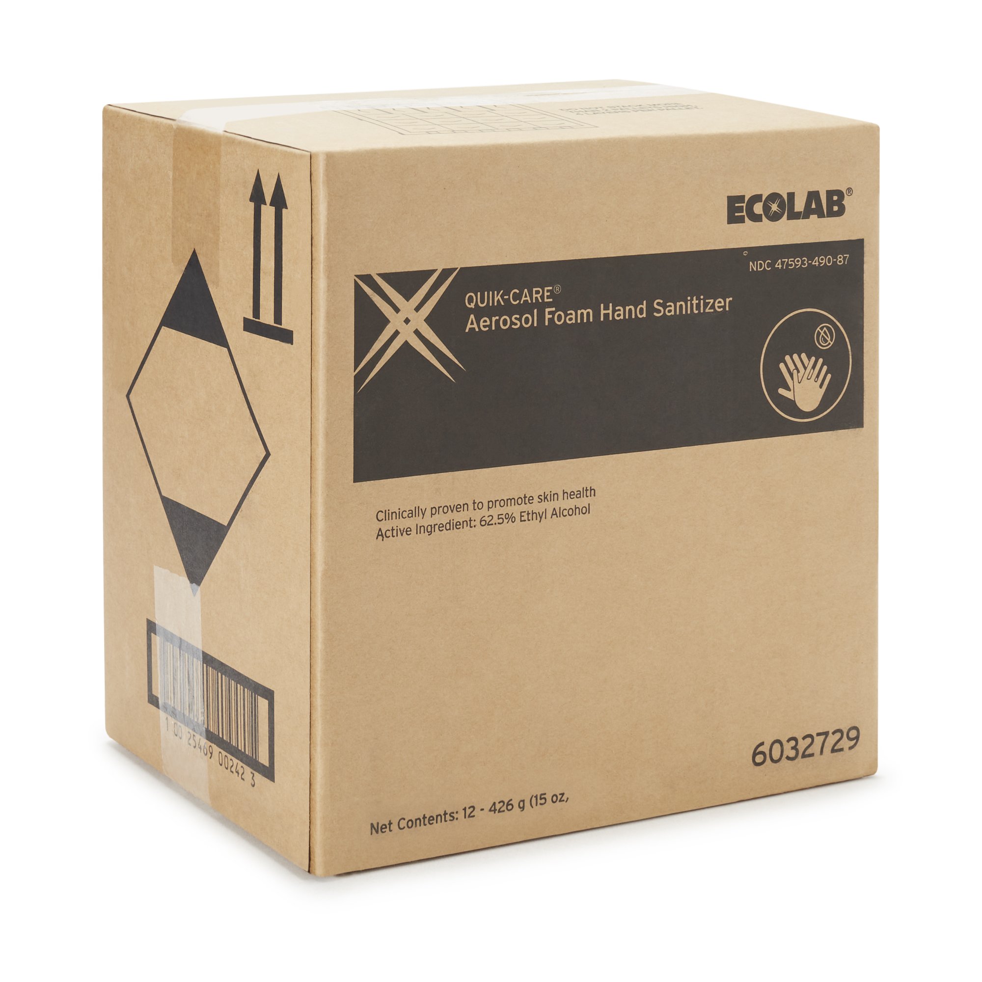 Quik-Care™ Foam Hand Sanitizer, 15 oz. Aerosol Can - Image 2