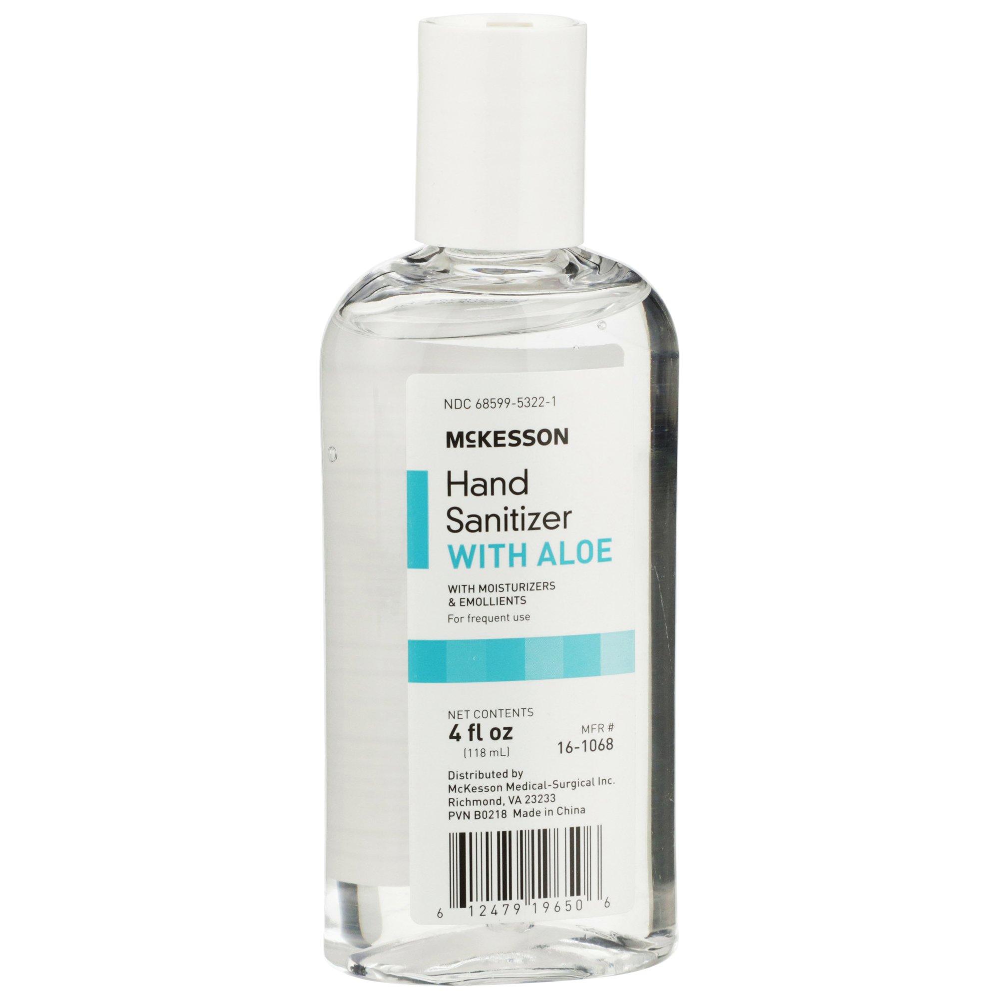 McKesson Gel Hand Sanitizer with Aloe 4 oz. - Image 2