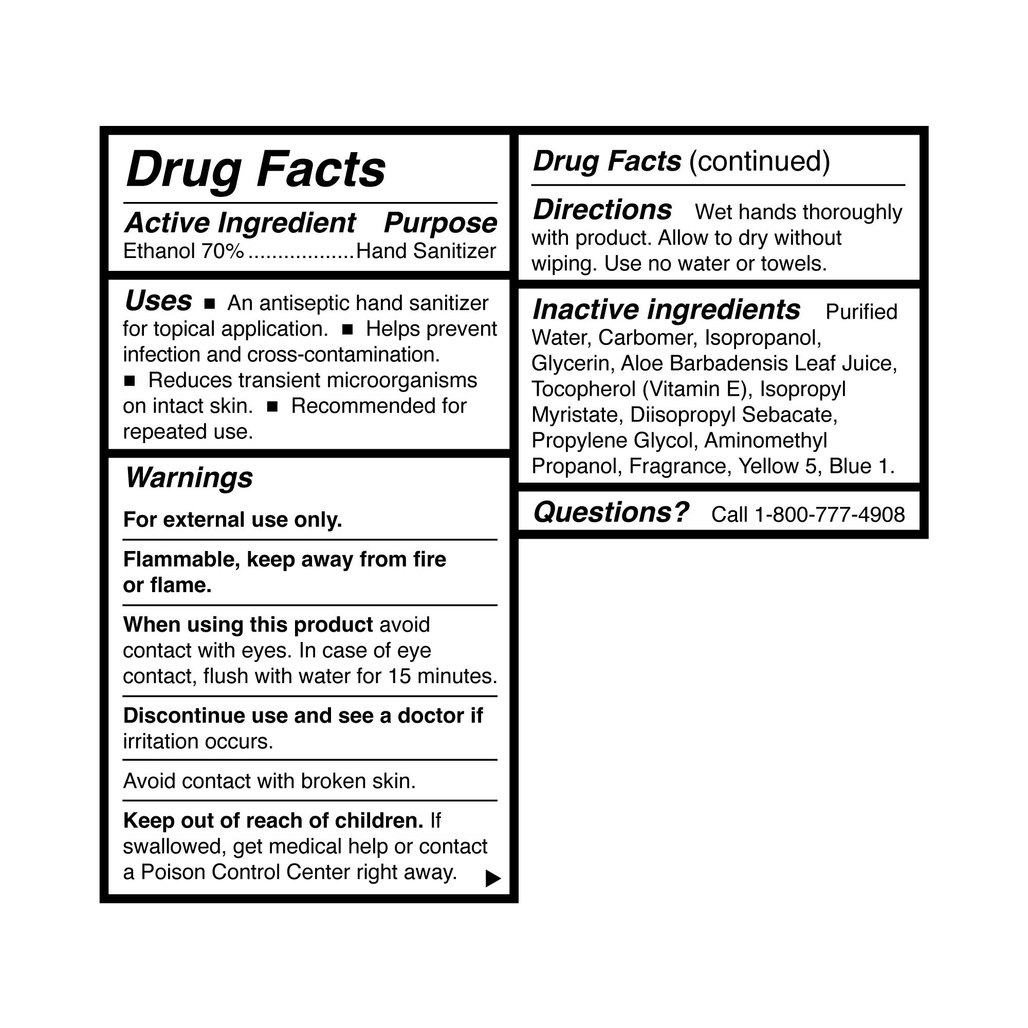 McKesson Premium Hand Sanitizer with Aloe, 18 oz, Gel, Pump Bottle - Image 2