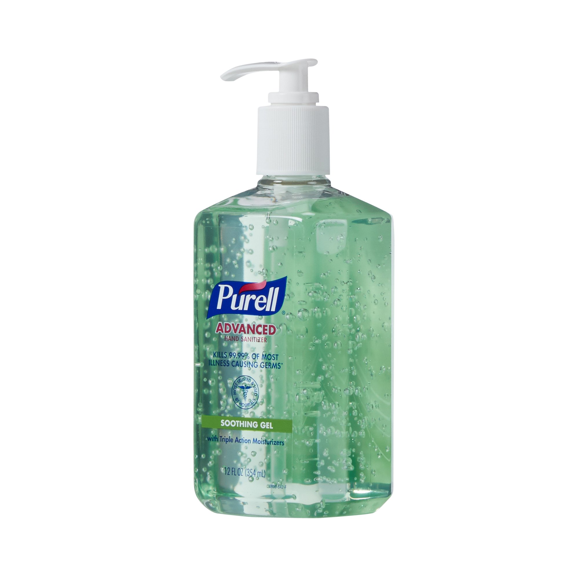 Purell® Advanced Hand Sanitizer Soothing Gel, 12 oz. Bottle