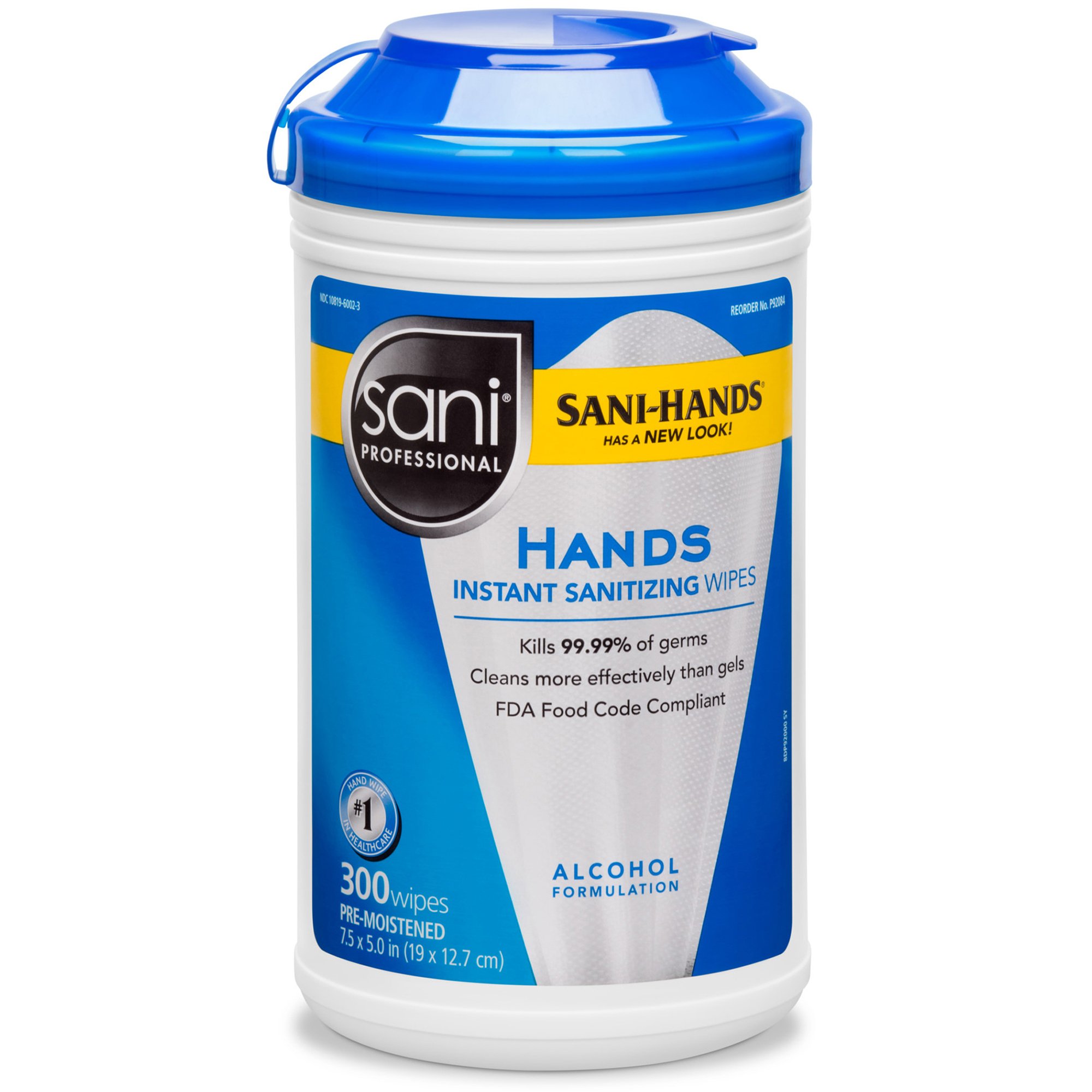 Sani-Hands Unscented Instant Hand Wipes