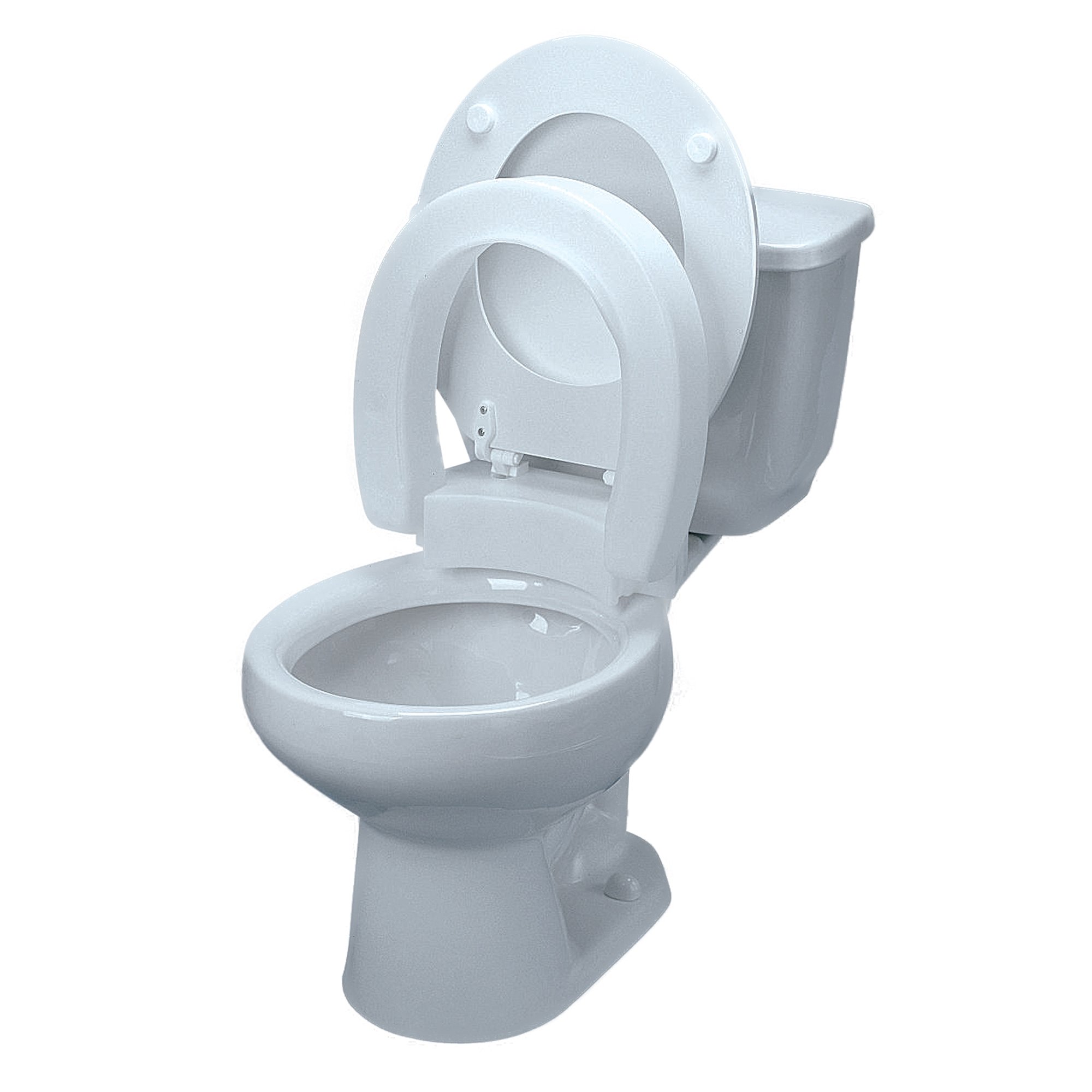 Tall-Ette® Elongated Hinged Elevated Toilet Seat - Image 3