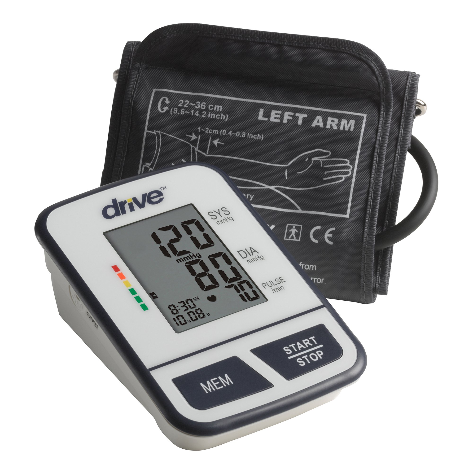 drive™ Digital Blood Pressure Monitoring Unit, Large Size, Upper Arm - Image 2