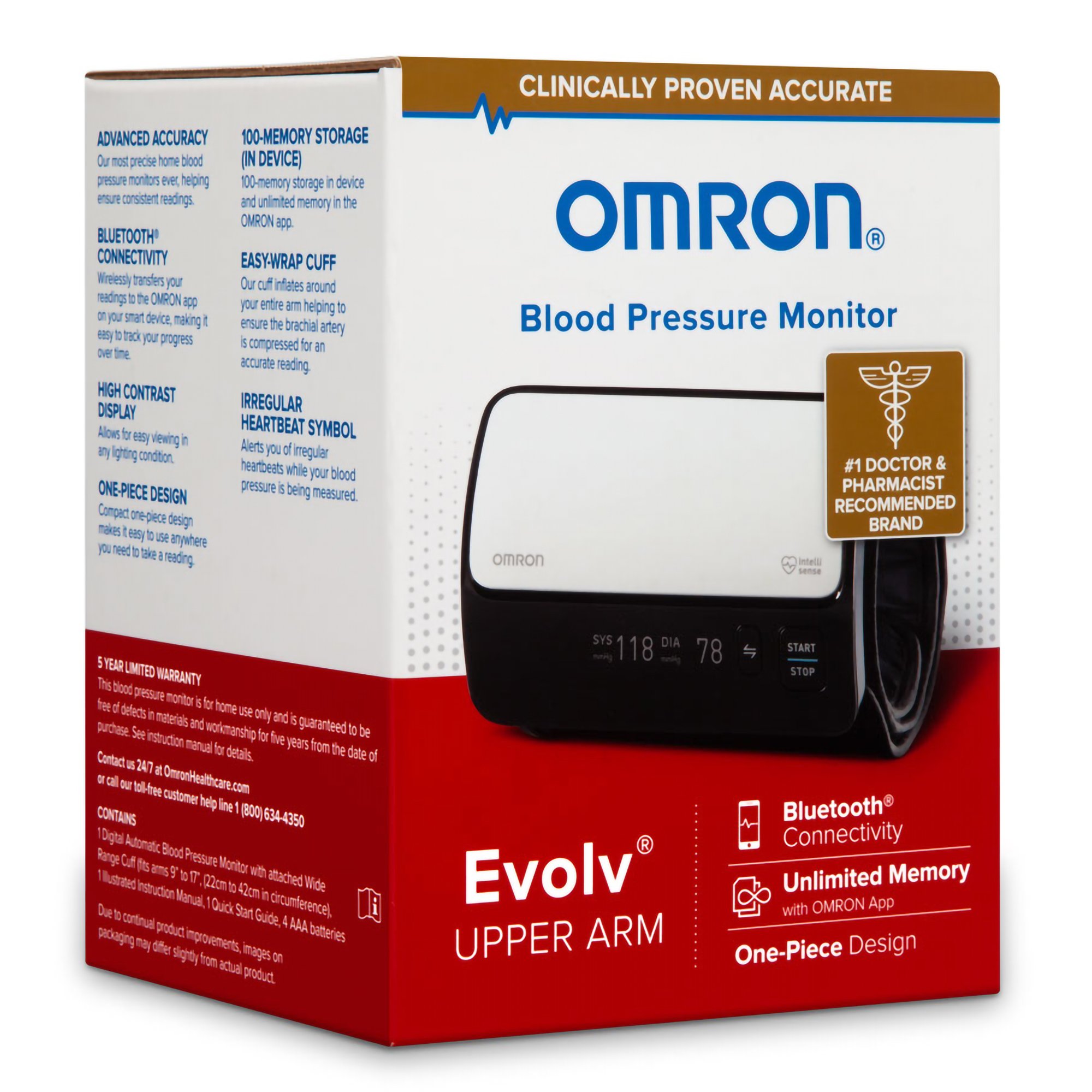 Evolv® Wireless Upper Arm Blood Pressure Monitor - Image 3