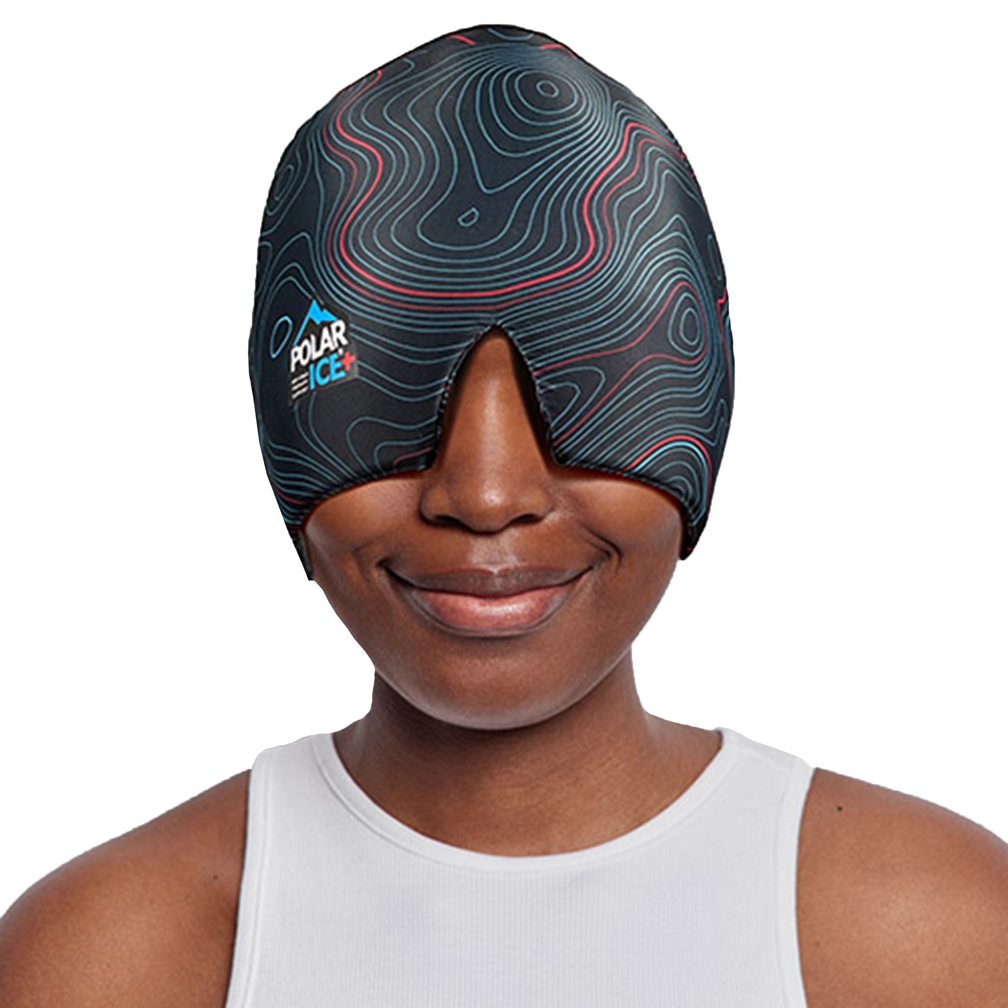 Polar Ice® Hot/Cold Relief Cap with Flexible Gel Lining - Image 2