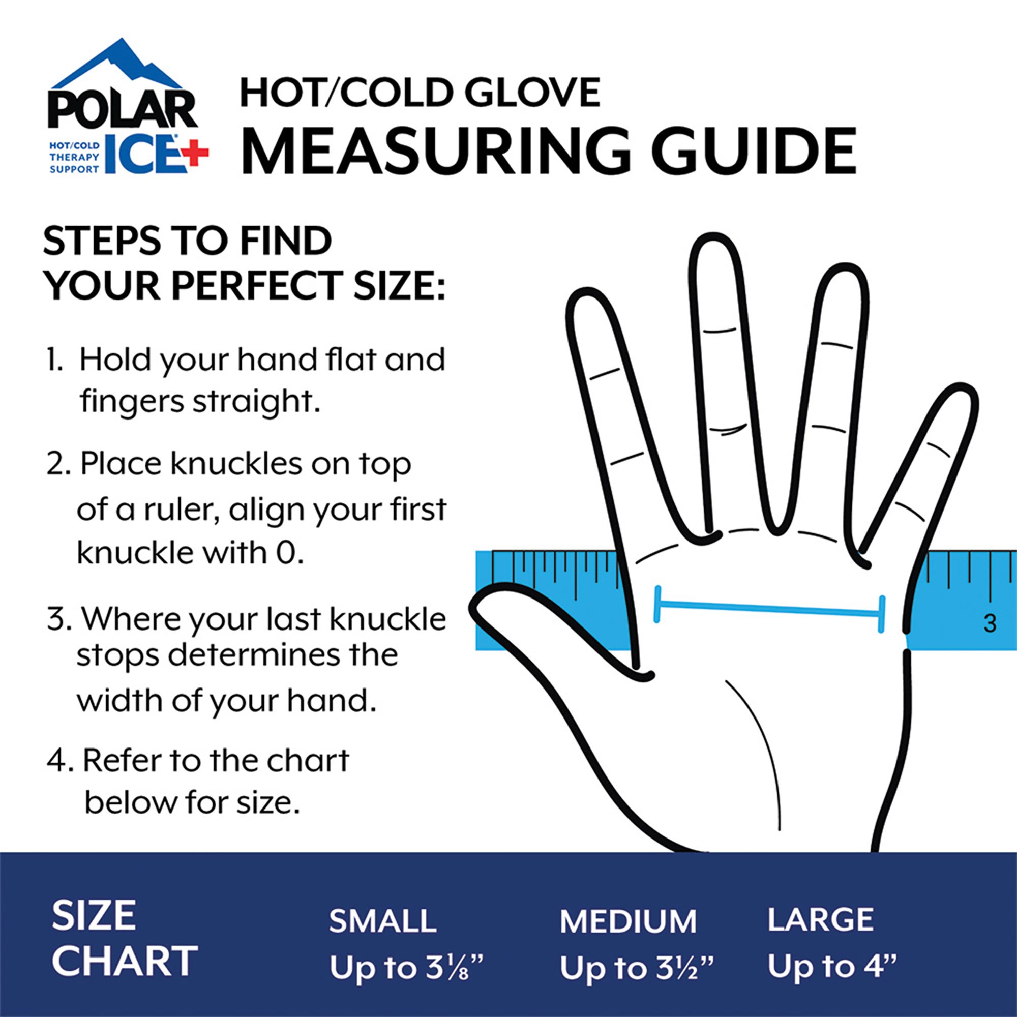 Polar Ice® Hot / Cold Therapy Glove, Small - Image 4