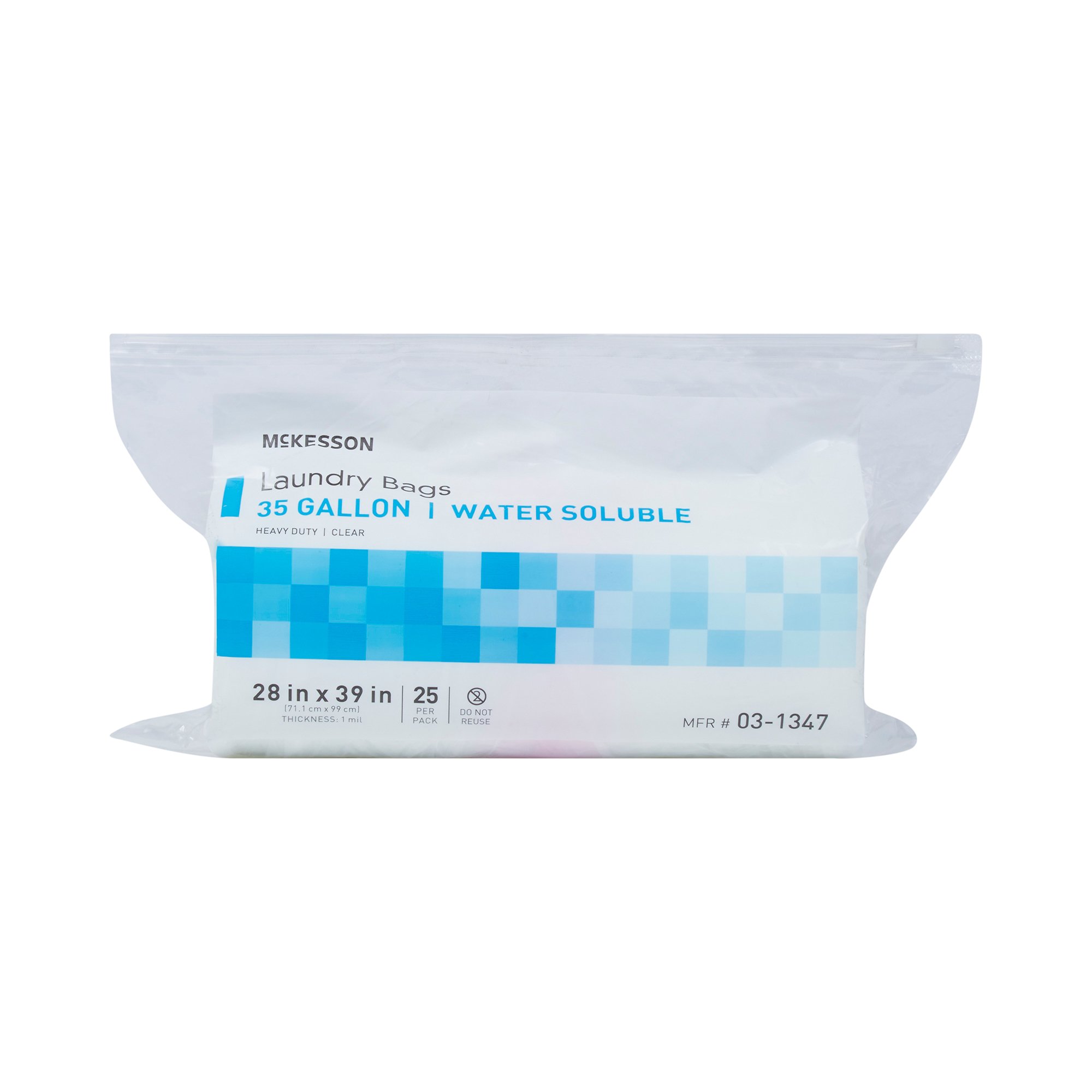 McKesson Water Soluble Laundry Bag, 30 - 35 gallon capacity - Image 8