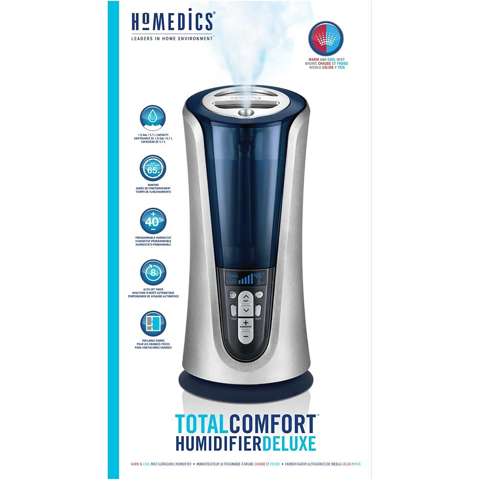 HoMedics® TotalComfort Deluxe Humidifier, 1.5 gallon - Image 2