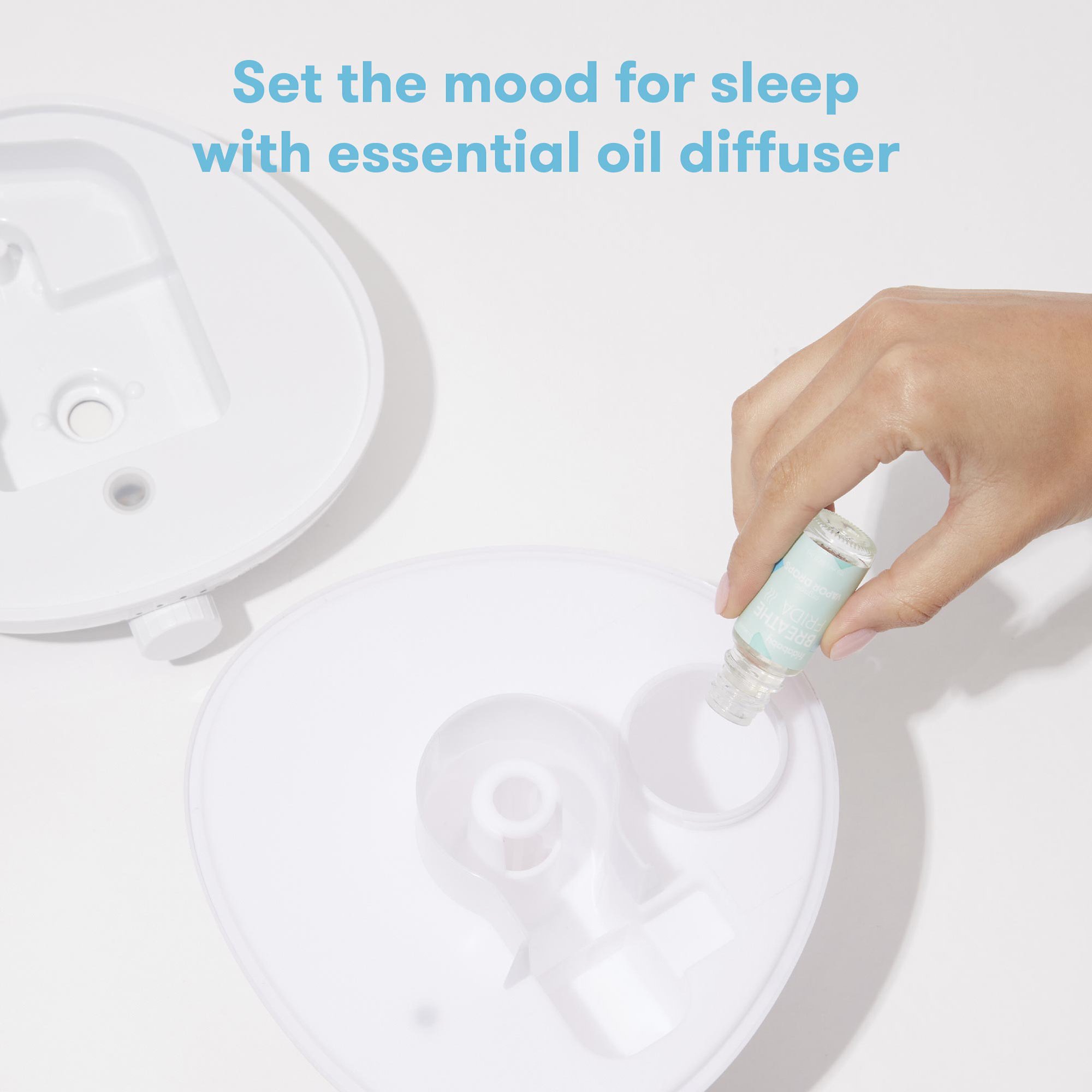 BreatheFrida Humidifier with Deiffuser and Nightlight - Image 4