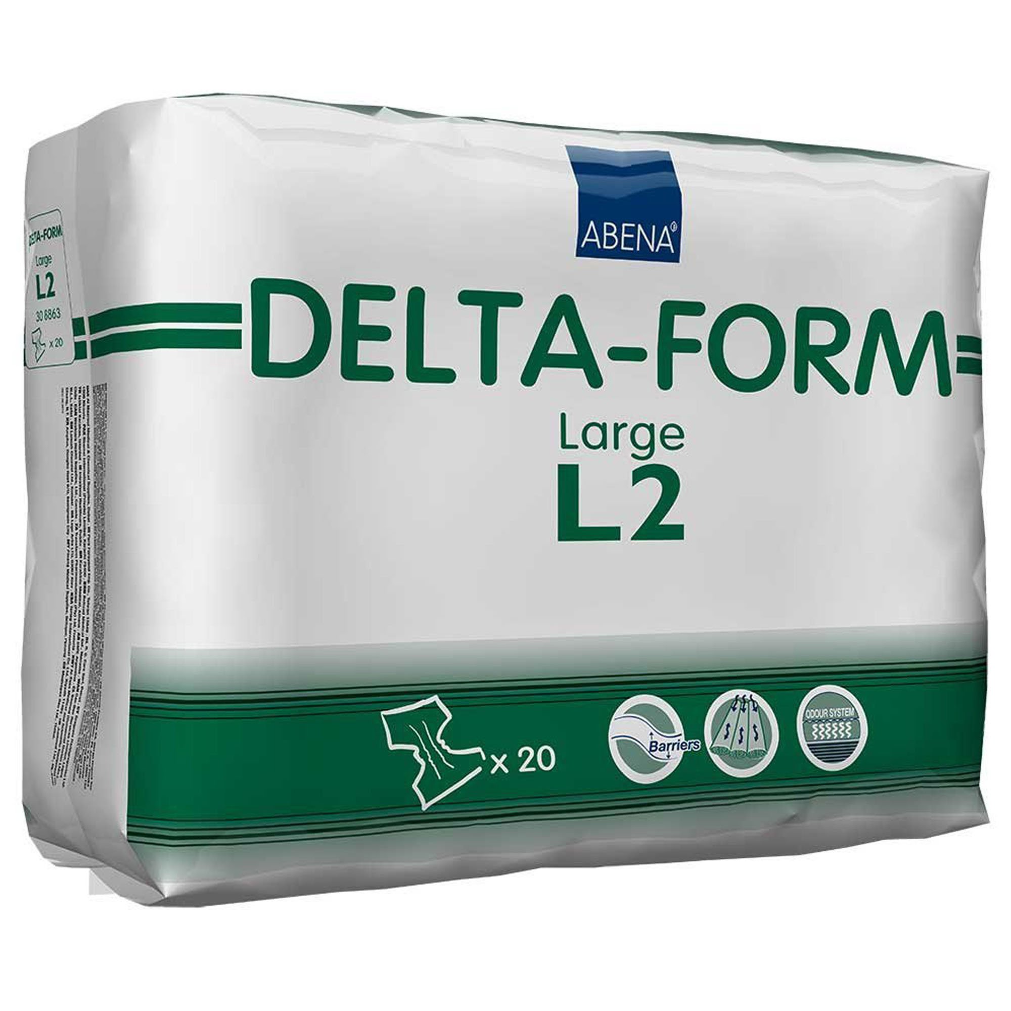 Abena® Delta-Form L2 Incontinence Brief, Large - Image 3