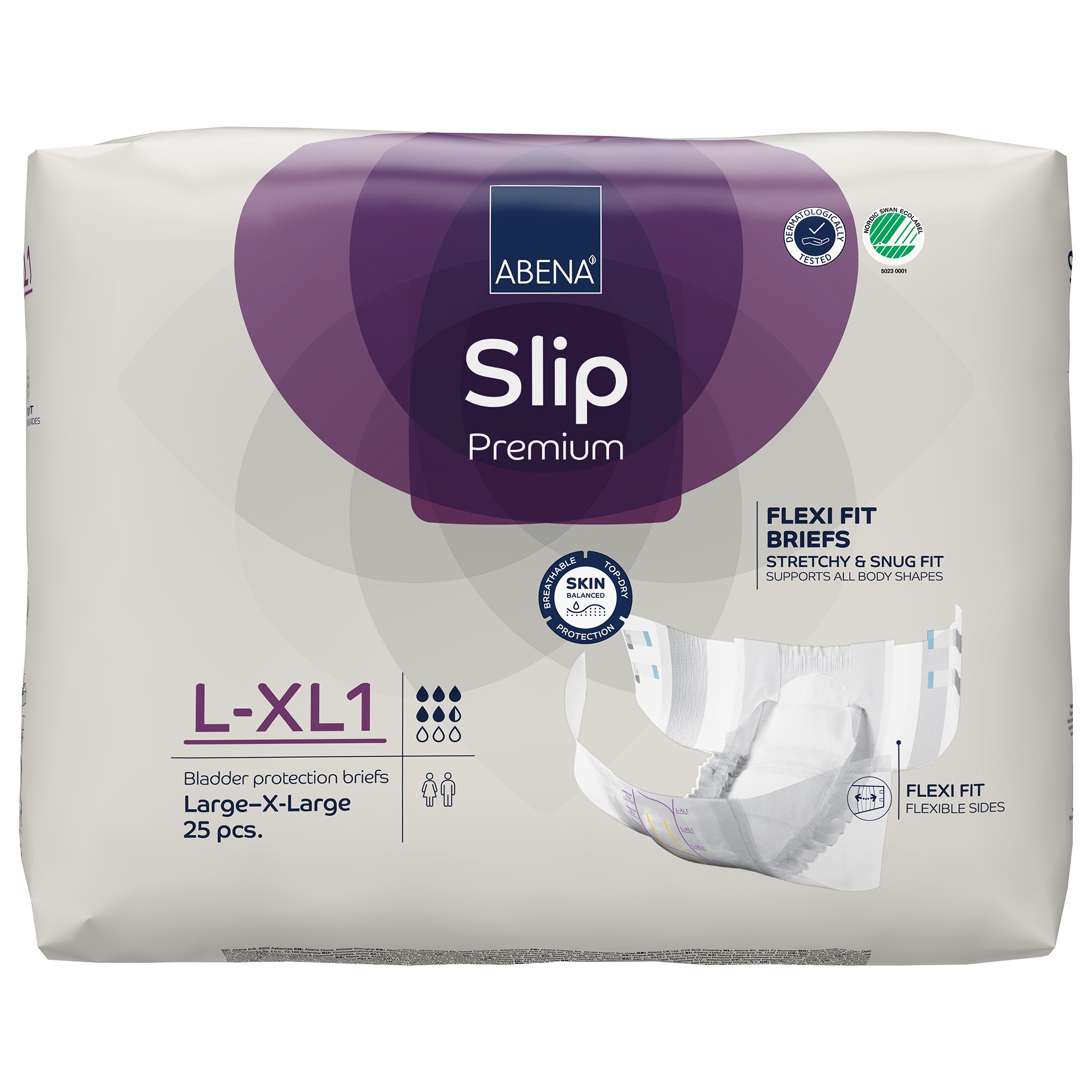 Abena® Slip Premium Flexi Fit Incontinence Briefs, L-XL1 - Image 2