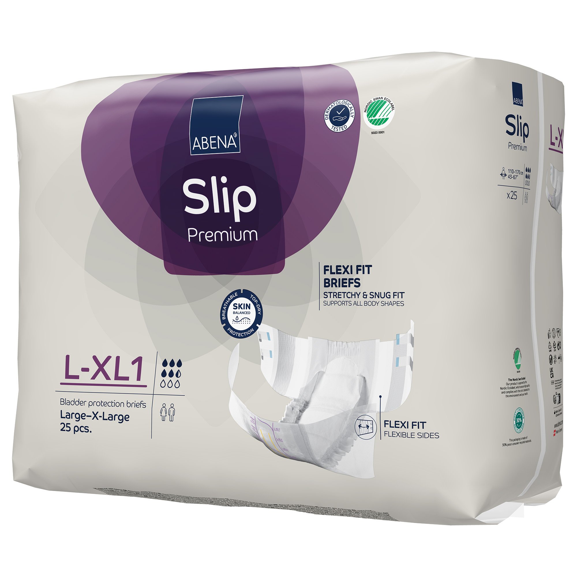 Abena® Slip Premium Flexi Fit Incontinence Briefs, L-XL1 - Image 4
