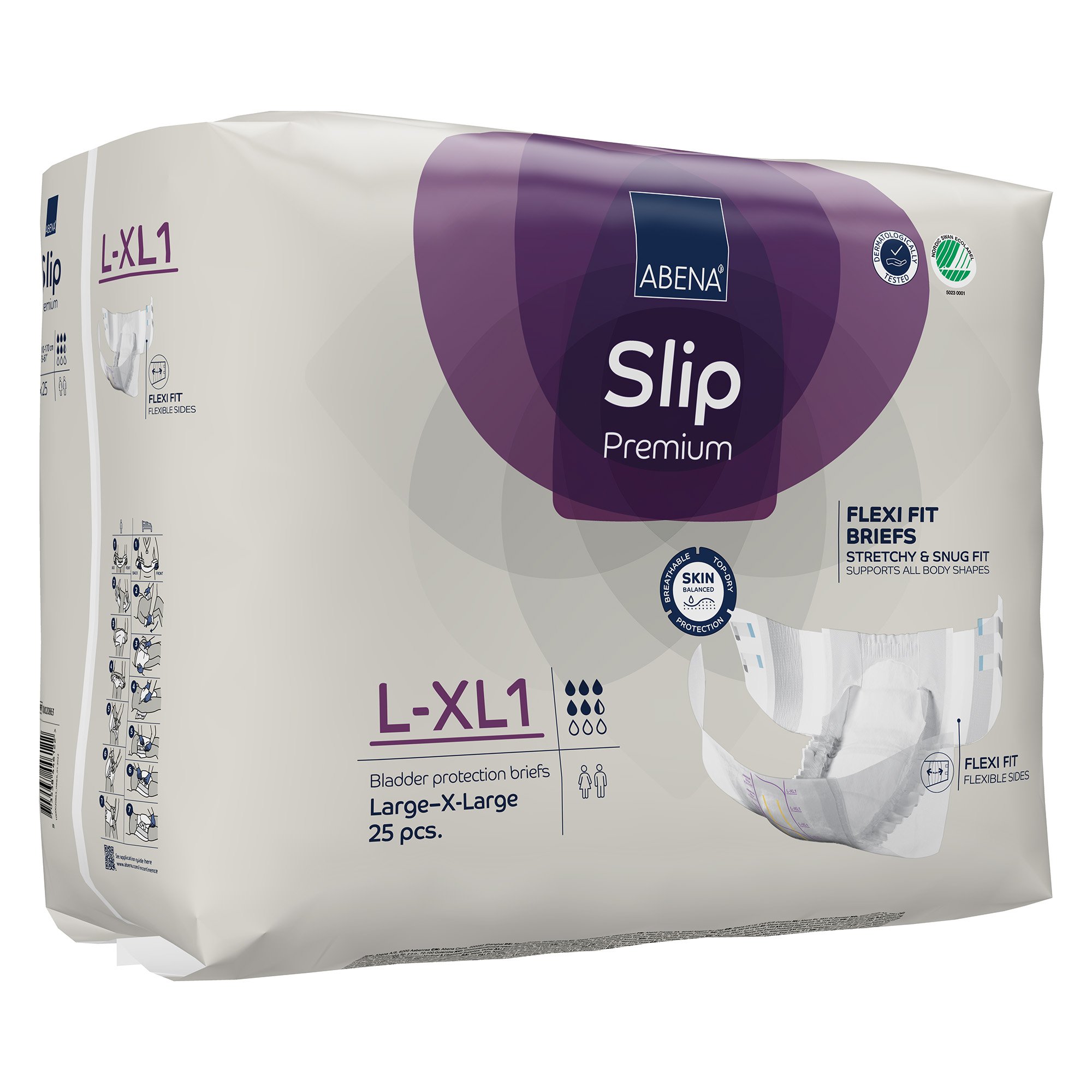 Abena® Slip Premium Flexi Fit Incontinence Briefs, L-XL1 - Image 3