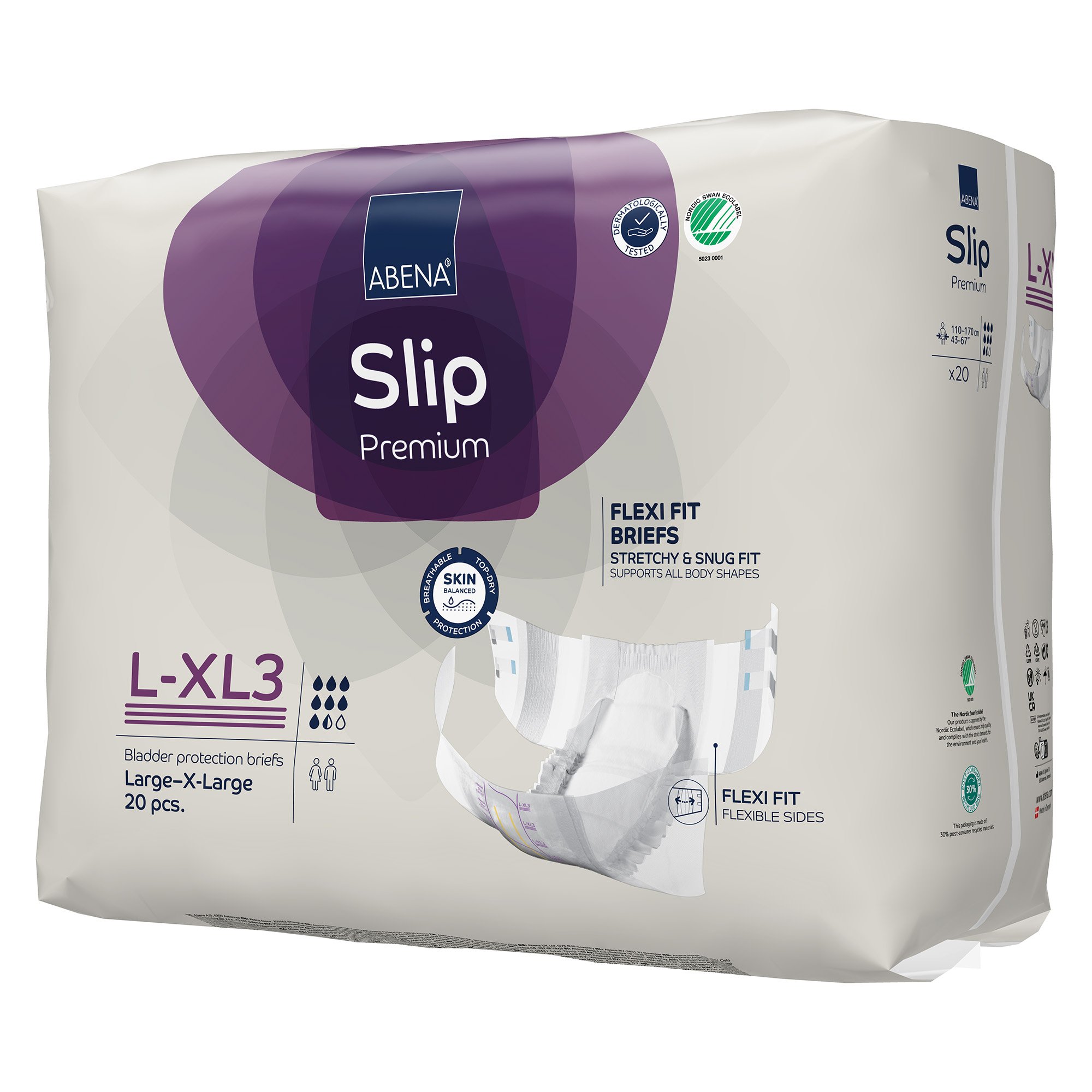 Abena® Slip Premium Flexi Fit Incontinence Briefs, L-XL3 - Image 4