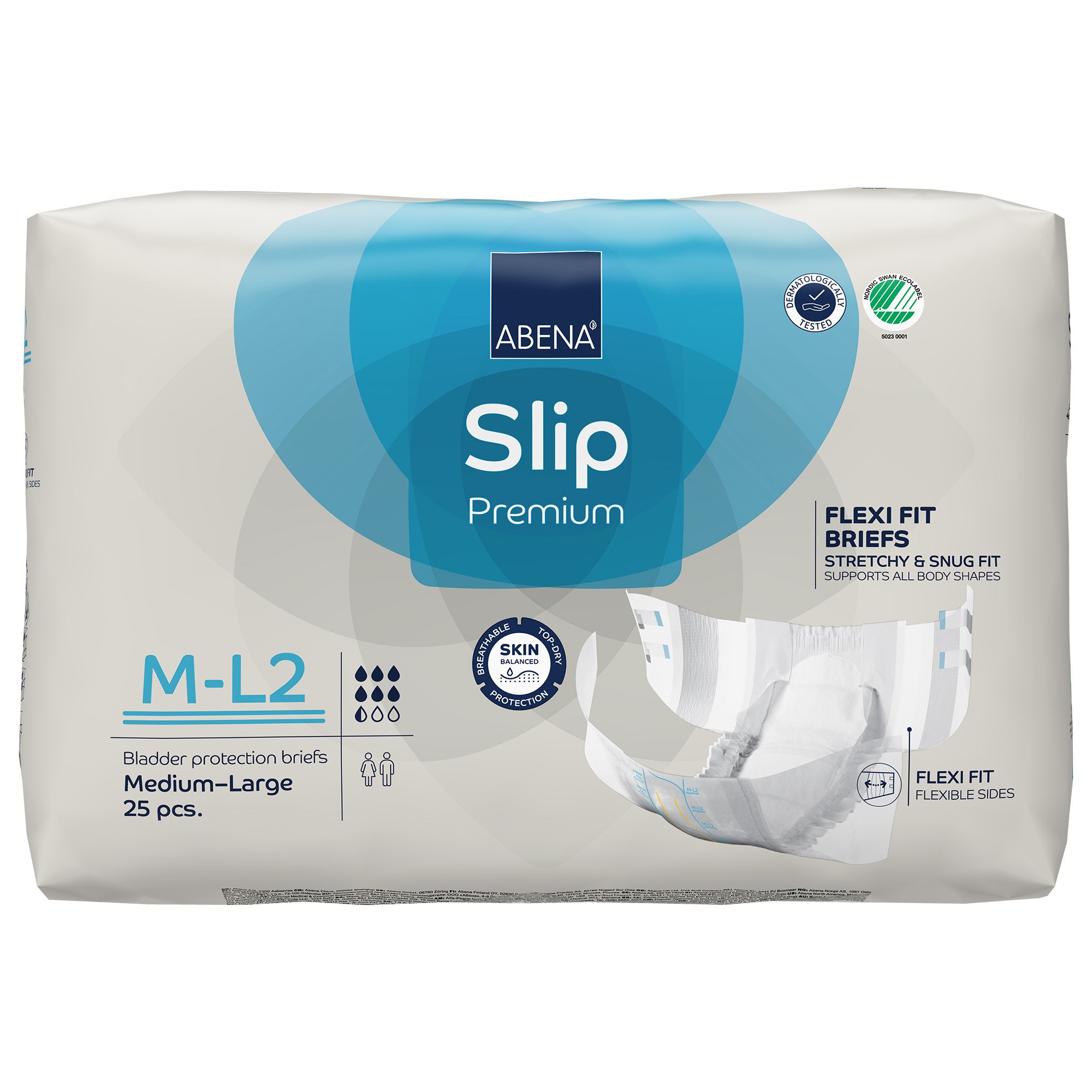Abena® Slip Premium Flexi Fit Incontinence Briefs, M-L2 - Image 2
