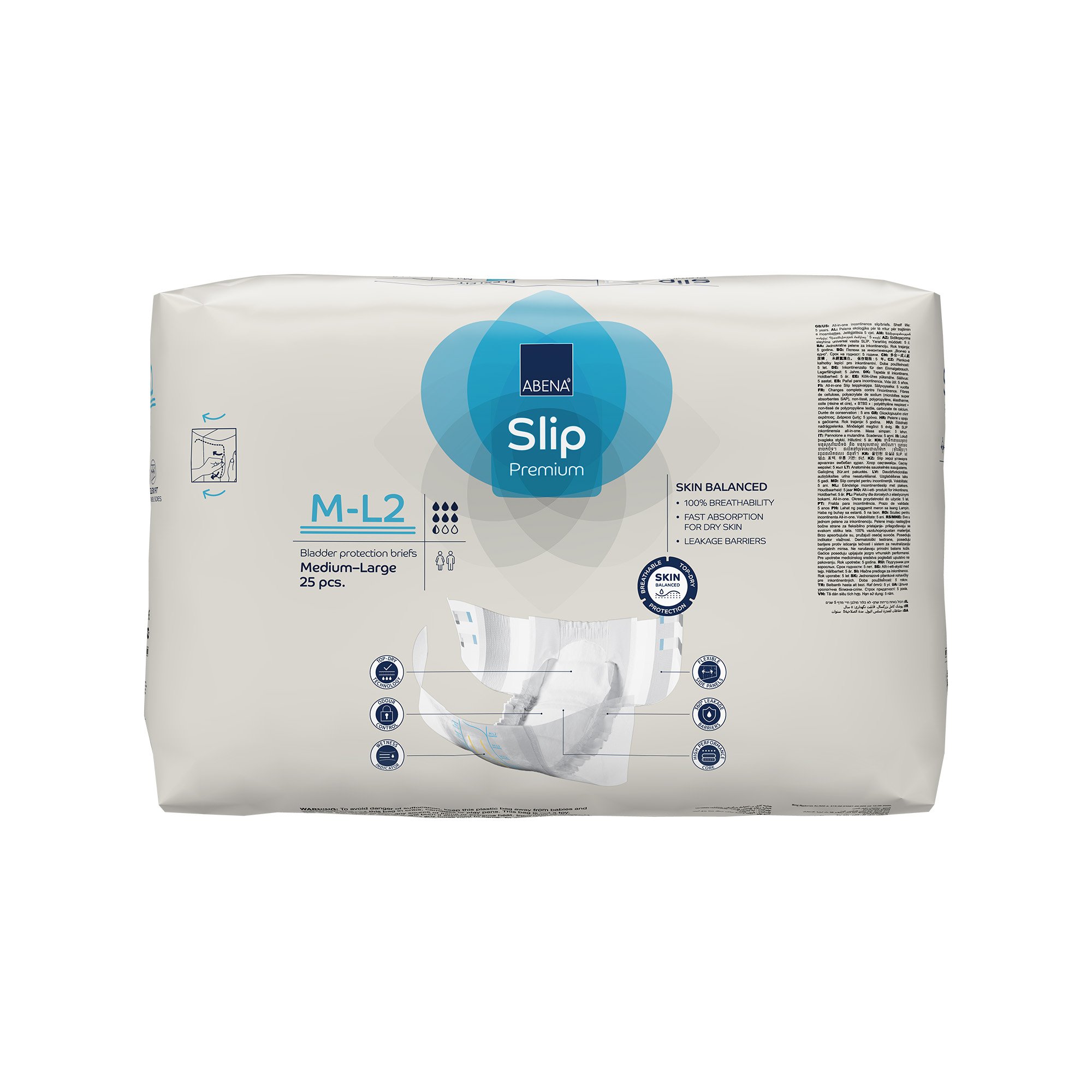 Abena® Slip Premium Flexi Fit Incontinence Briefs, M-L2 - Image 5
