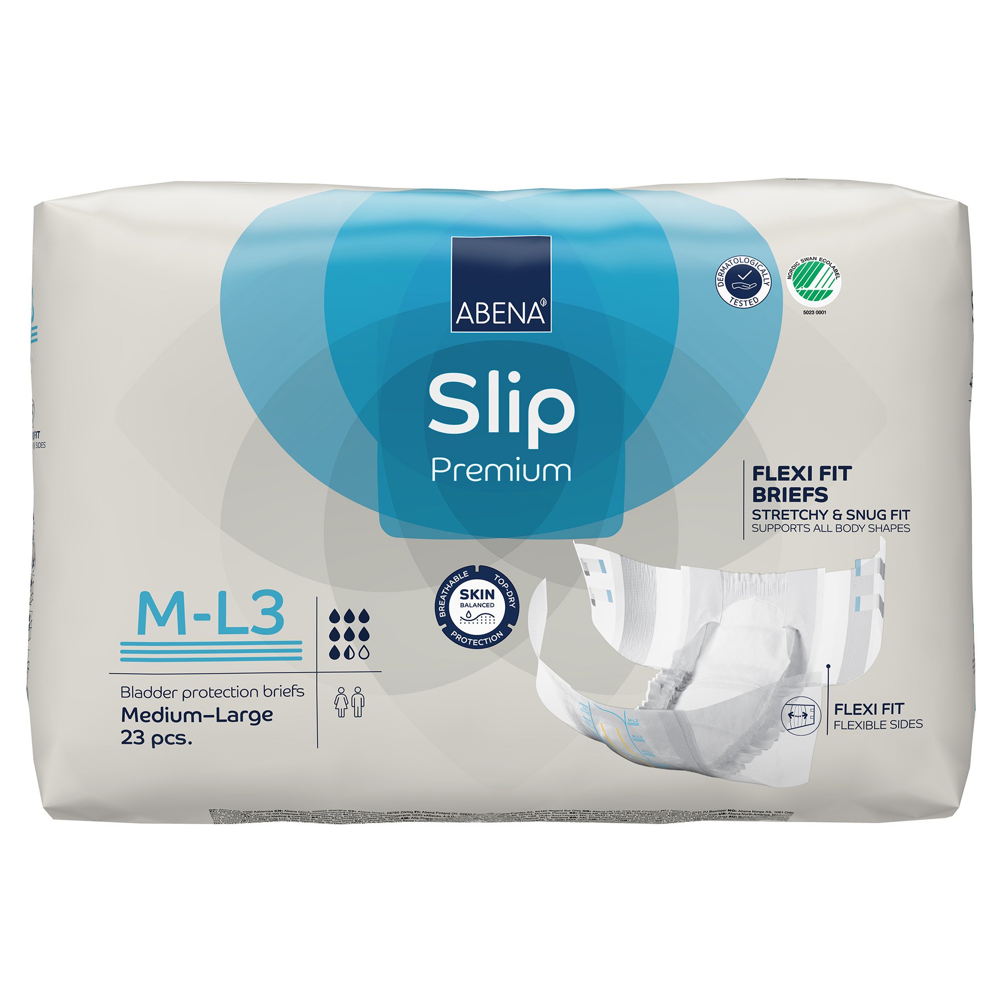 Abena® Slip Premium Flexi Fit Incontinence Briefs, M-L3 - Image 2
