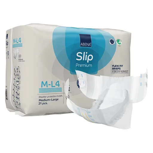 Abena® Slip Premium Flexi Fit Incontinence Briefs, M-L4