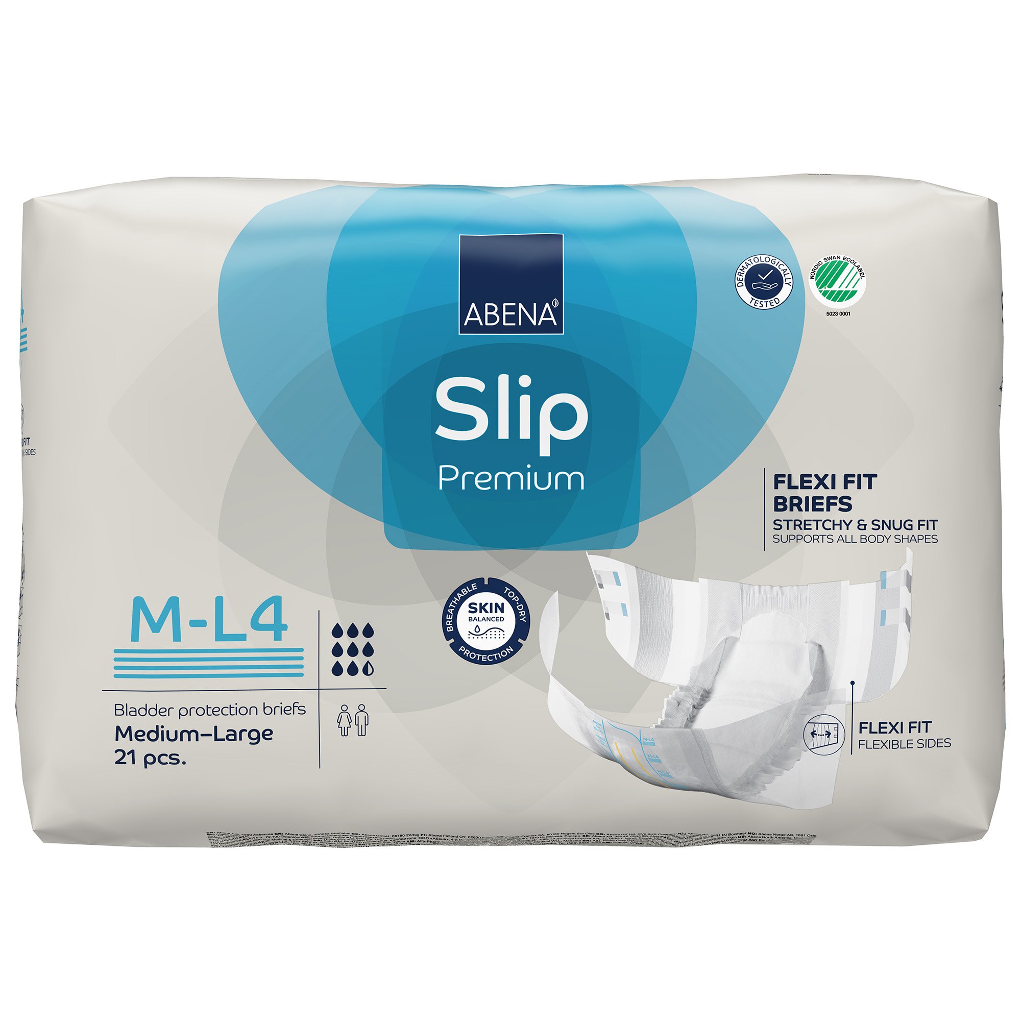 Abena® Slip Premium Flexi Fit Incontinence Briefs, M-L4 - Image 2
