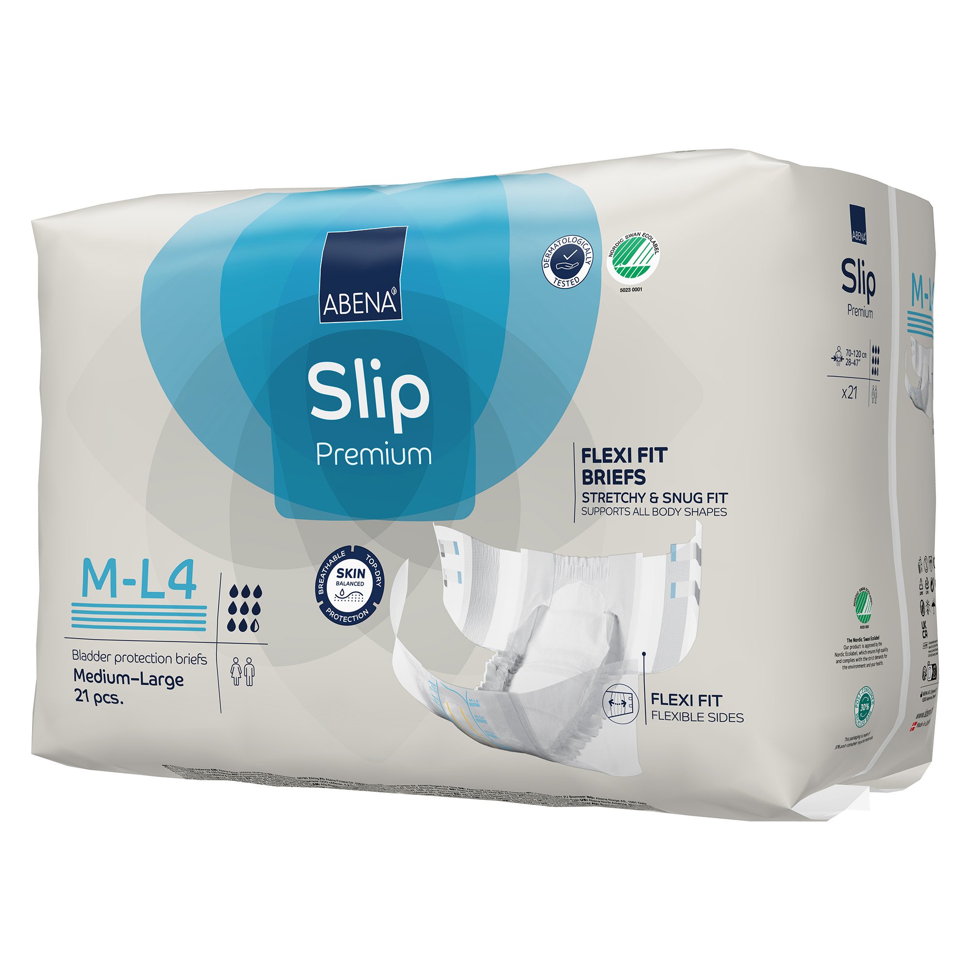 Abena® Slip Premium Flexi Fit Incontinence Briefs, M-L4 - Image 4