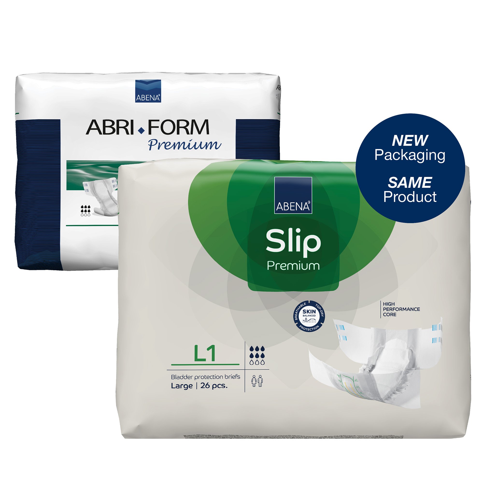 Abena® Slip Premium L1 Incontinence Brief, Large - Image 2