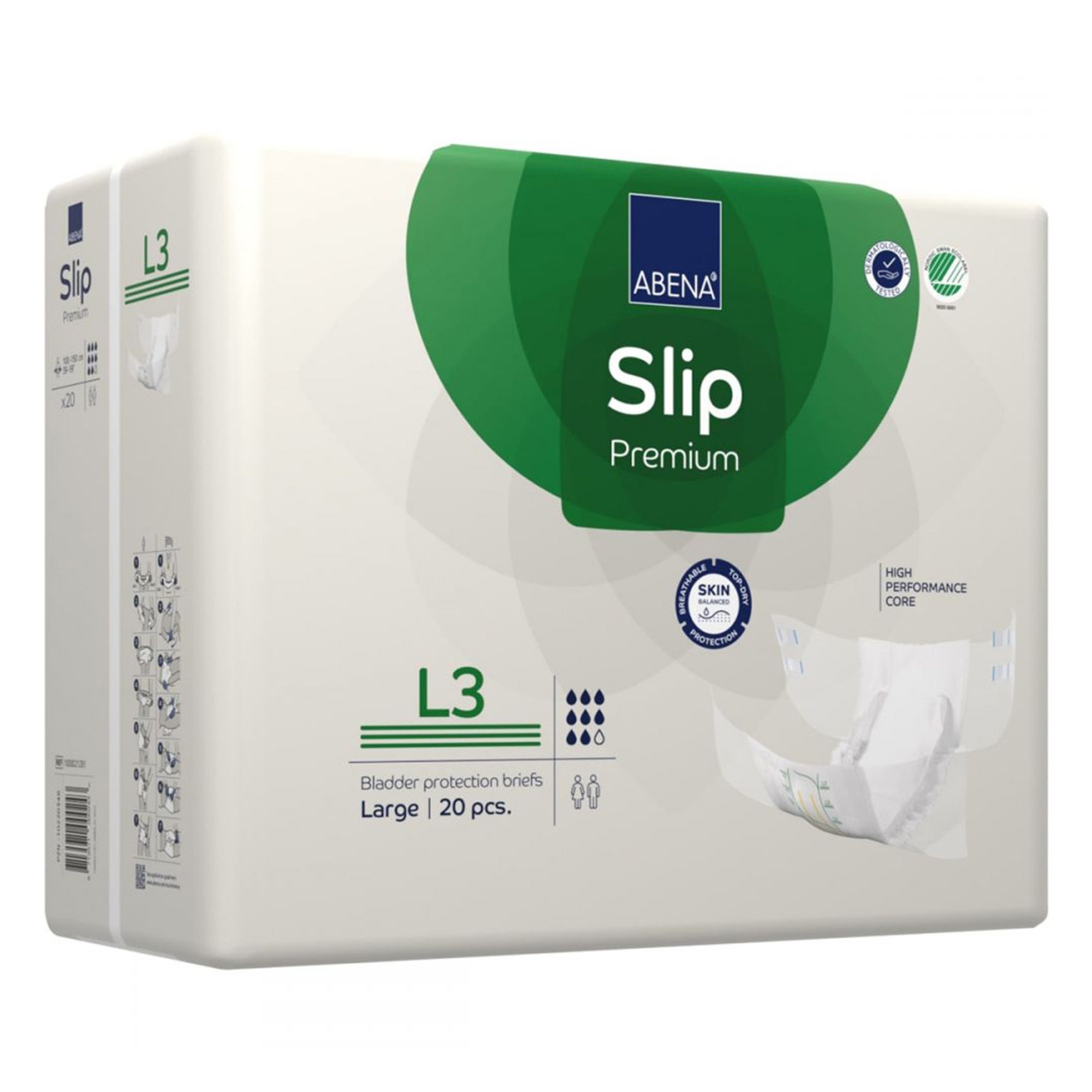 Abena® Slip Premium L3 Incontinence Brief, Large - Image 3