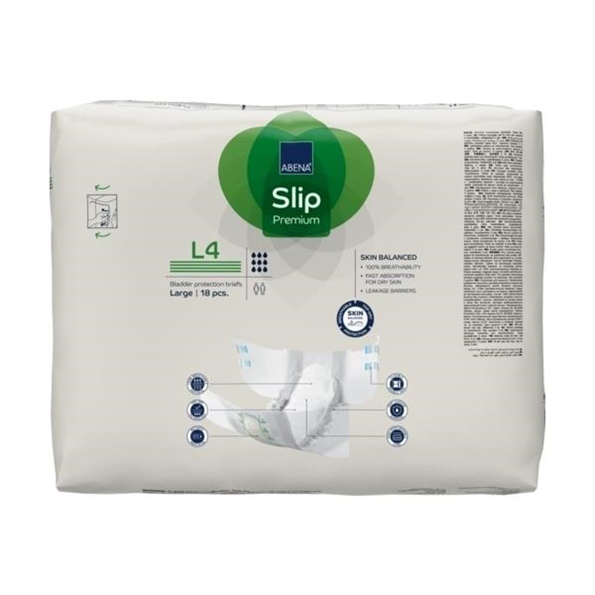 Abena® Slip Premium L4 Incontinence Brief, Large - Image 6