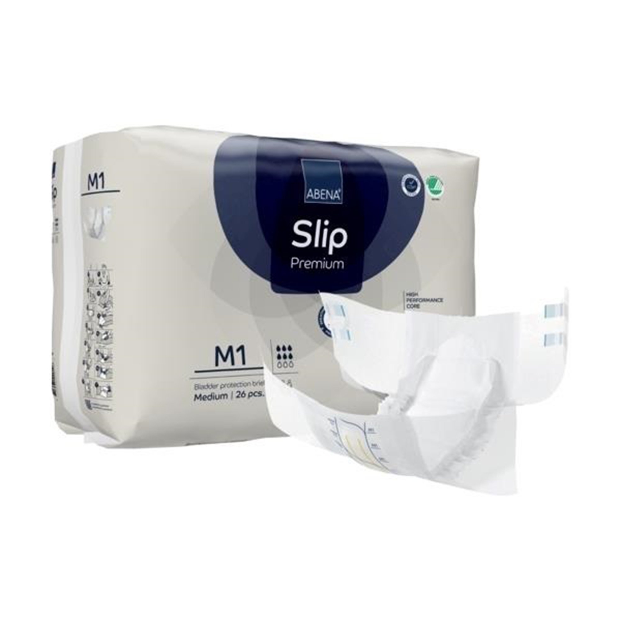 Abena® Slip Premium M1 Incontinence Brief, Medium