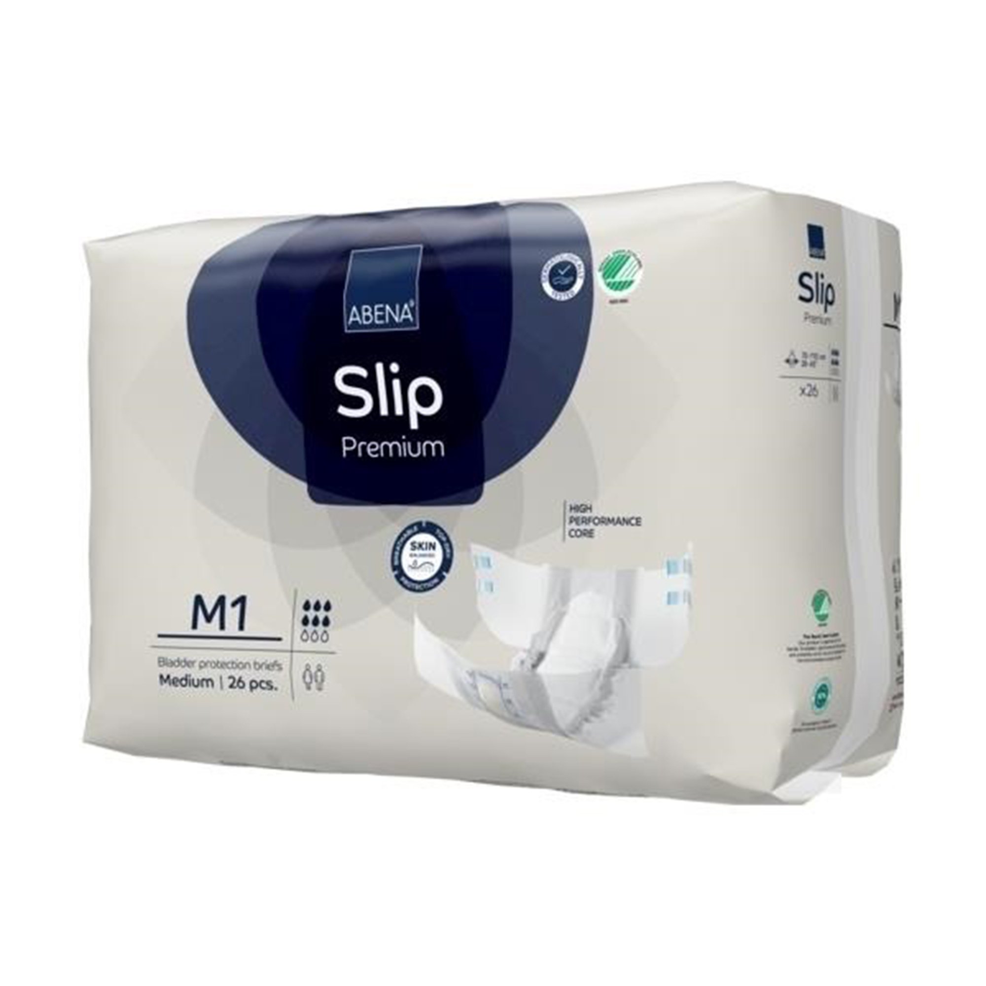 Abena® Slip Premium M1 Incontinence Brief, Medium - Image 3