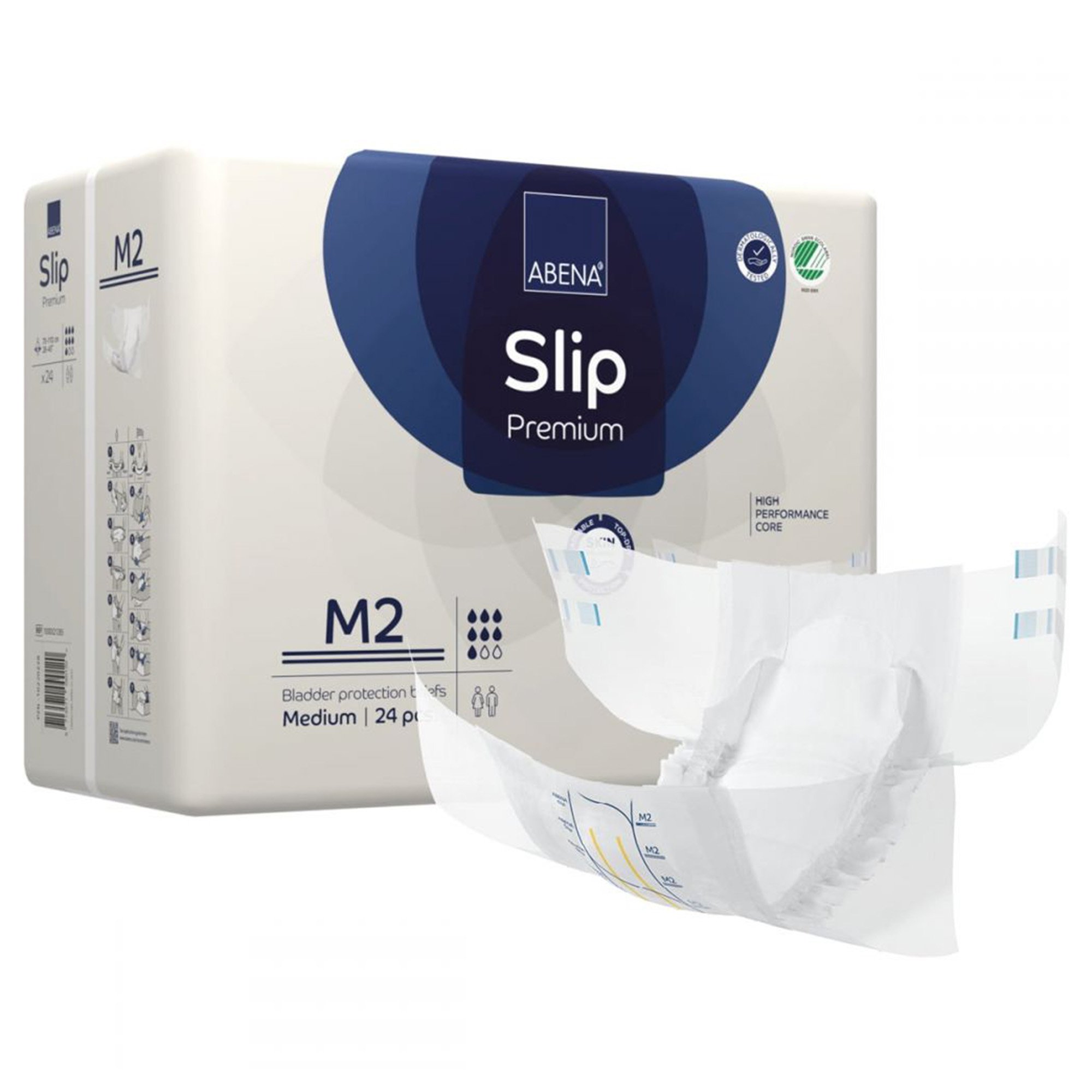 Abena® Slip Premium M2 Incontinence Brief, Medium