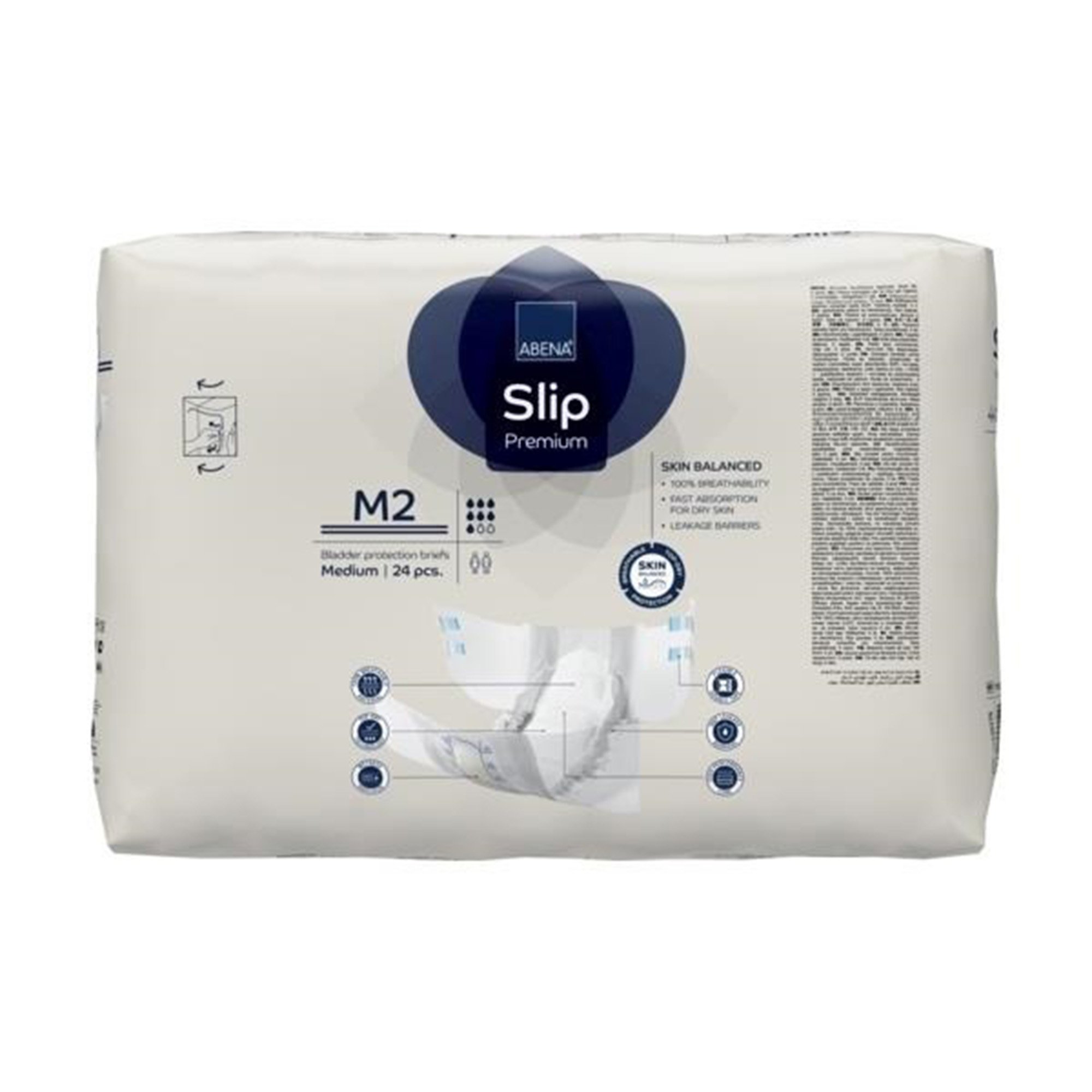 Abena® Slip Premium M2 Incontinence Brief, Medium - Image 6