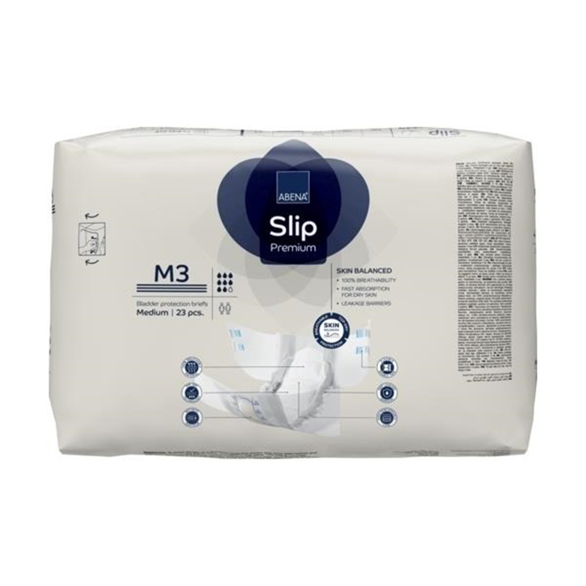 Abena® Slip Premium M3 Incontinence Brief, Medium - Image 6