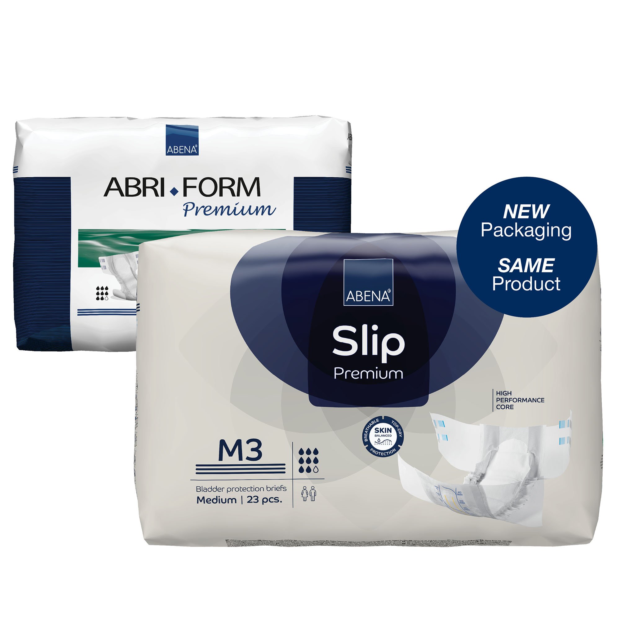 Abena® Slip Premium M3 Incontinence Brief, Medium - Image 2