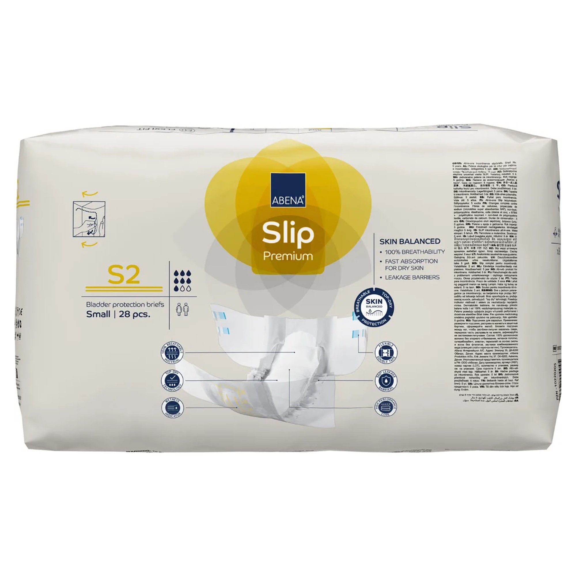 Abena® Slip Premium S2 Incontinence Brief, Small - Image 4