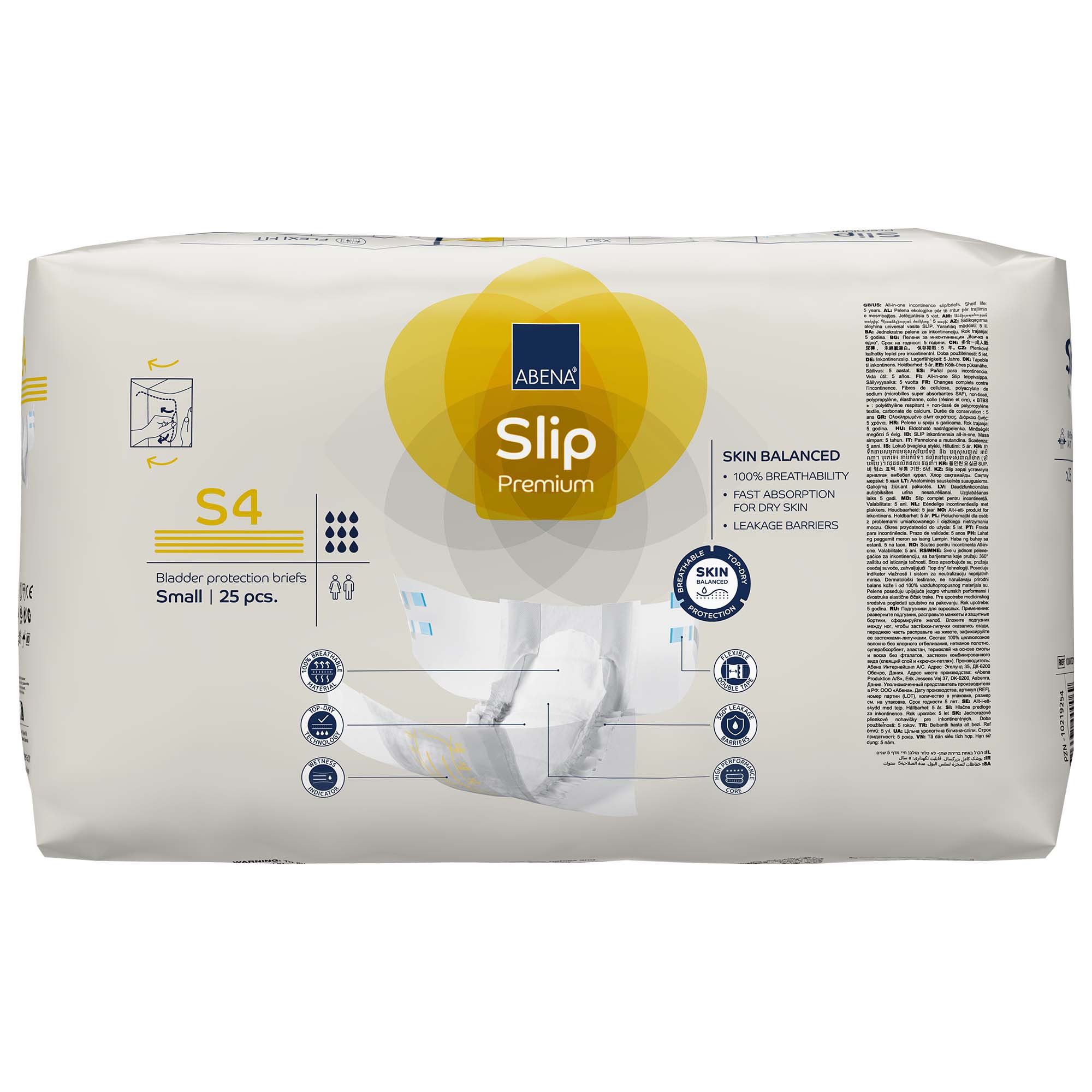 Abena® Slip Premium S4 Incontinence Brief, Small - Image 5