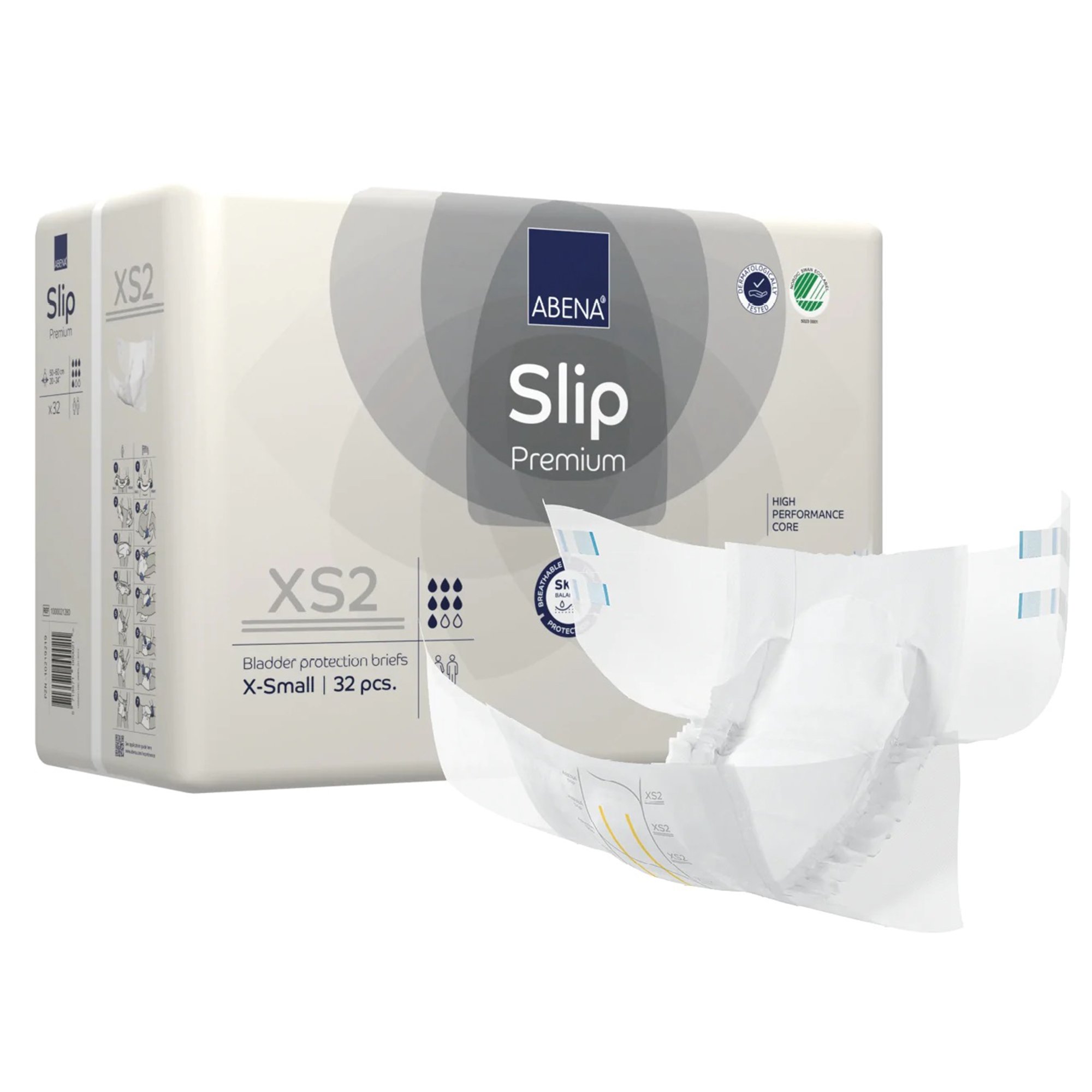 Abena® Slip Premium XS2 Incontinence Brief, X-Small