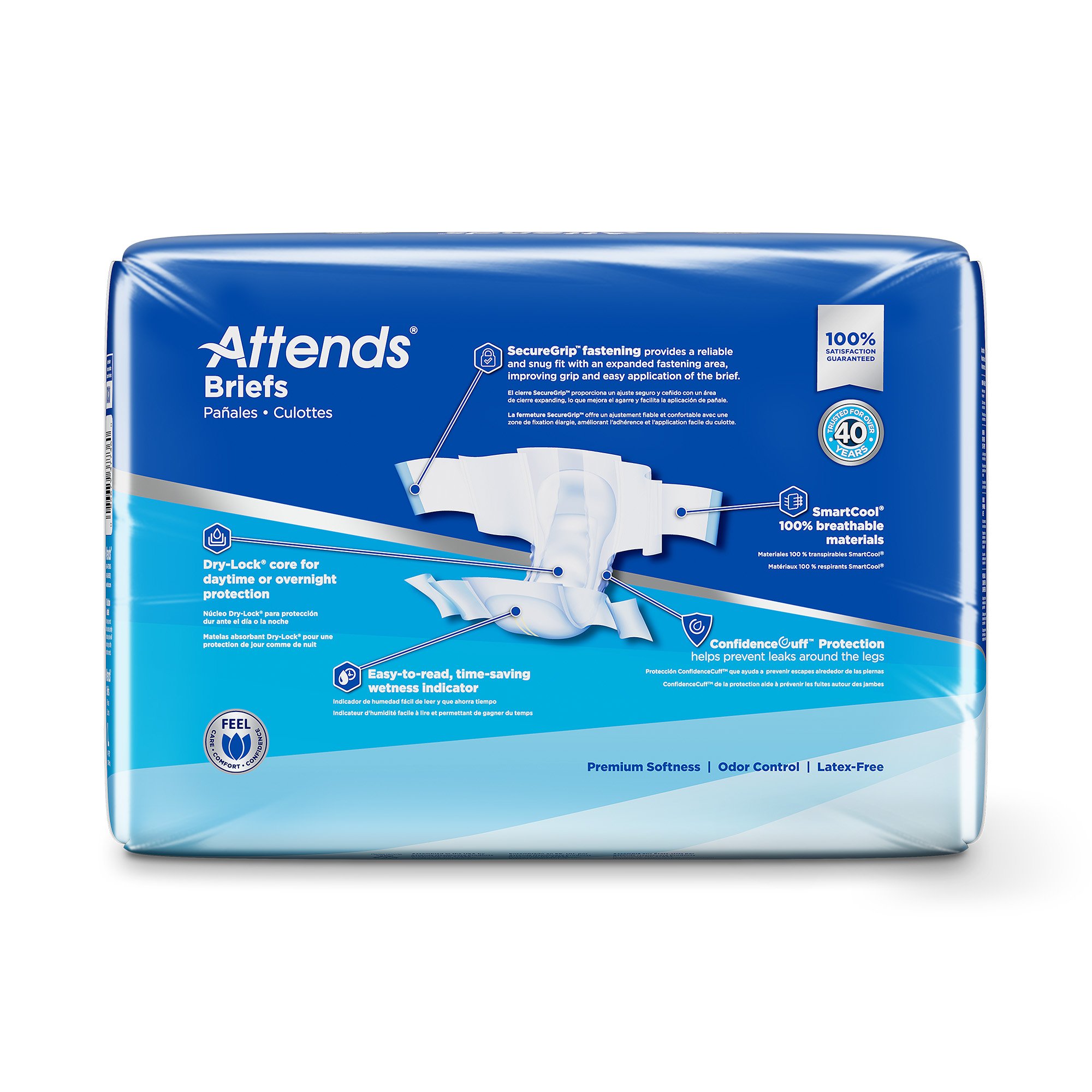 Attends® Advanced Briefs, Large - Image 5