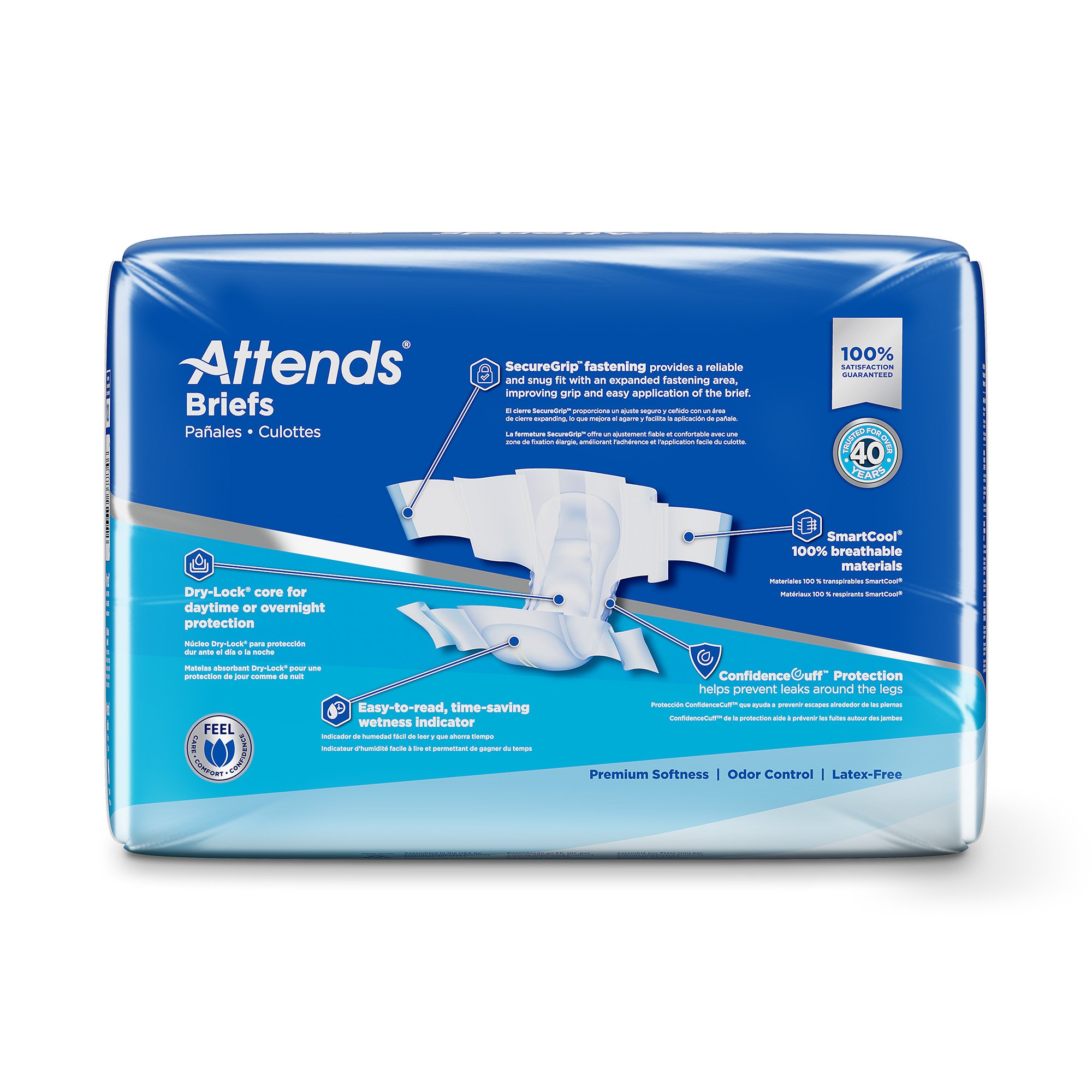 Attends® Advanced Briefs, Medium - Image 5