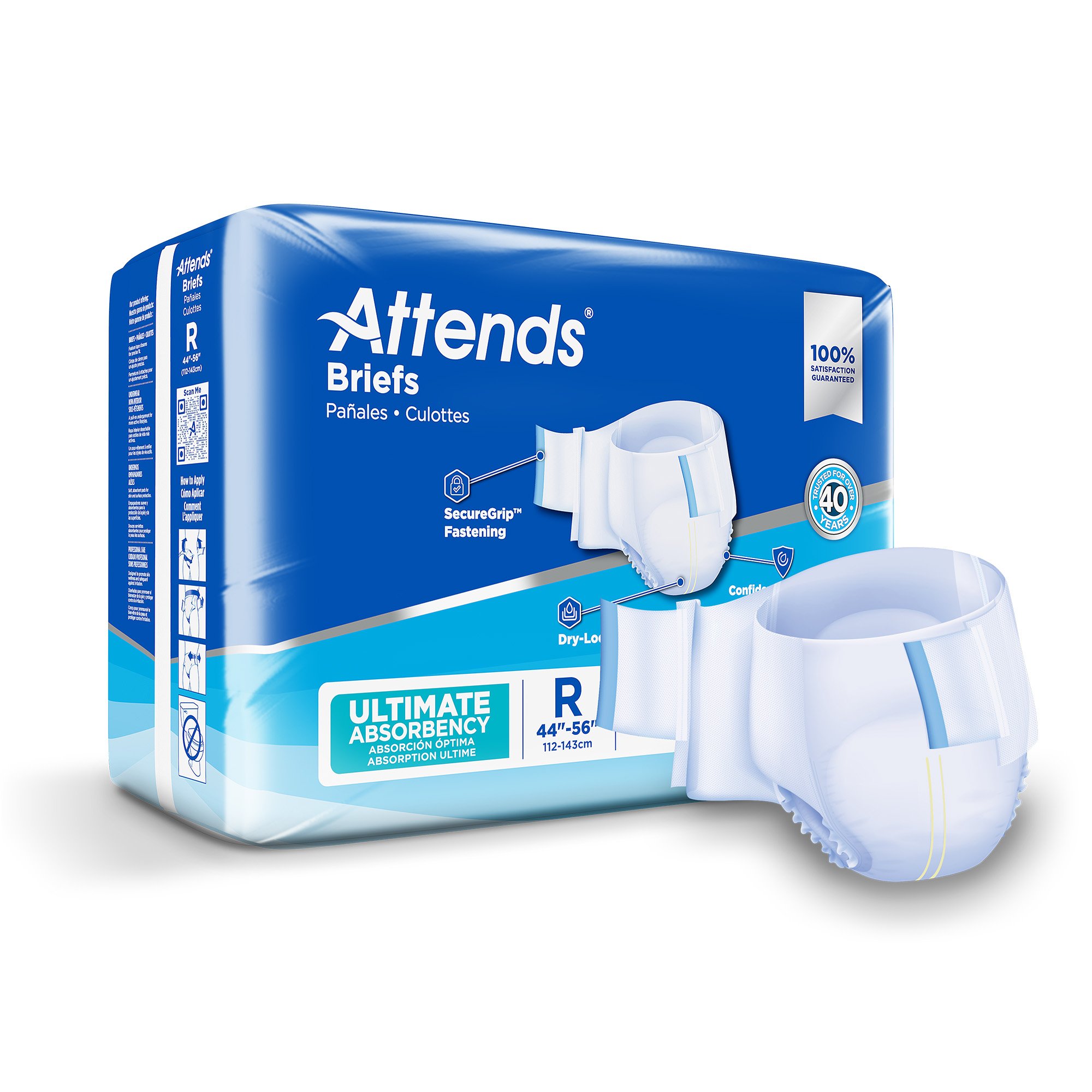 Attends® Advanced Briefs, Regular