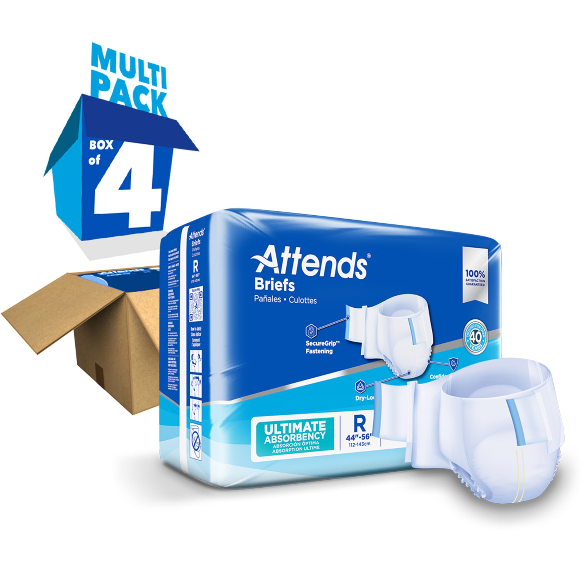 Attends® Advanced Briefs, Regular - Image 8