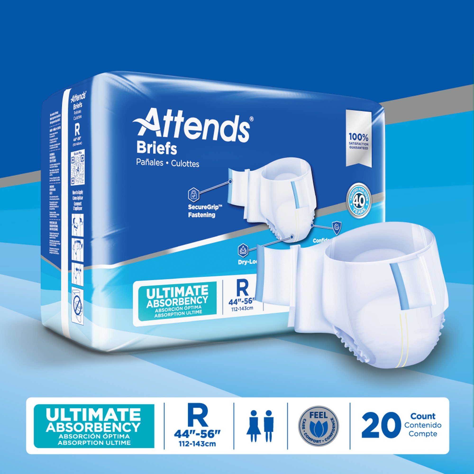 Attends® Advanced Briefs, Regular - Image 9