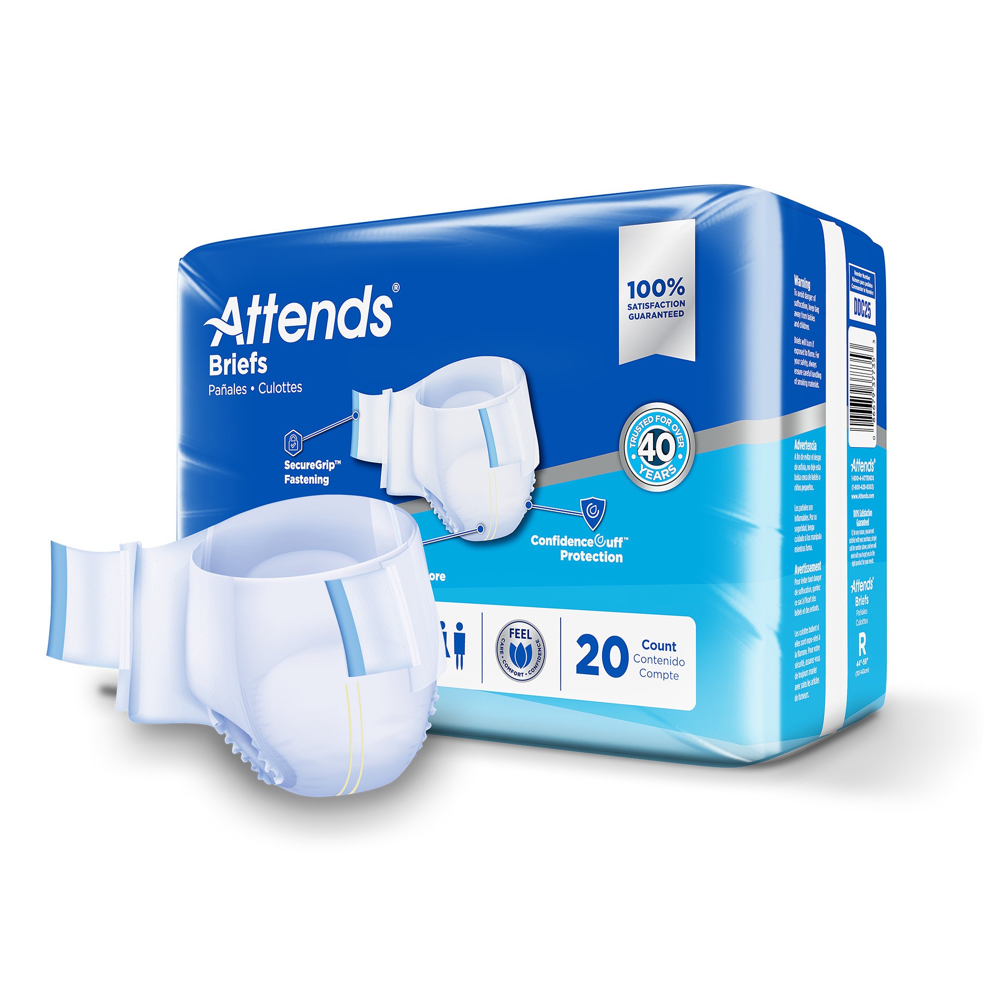Attends® Advanced Briefs, Regular - Image 2