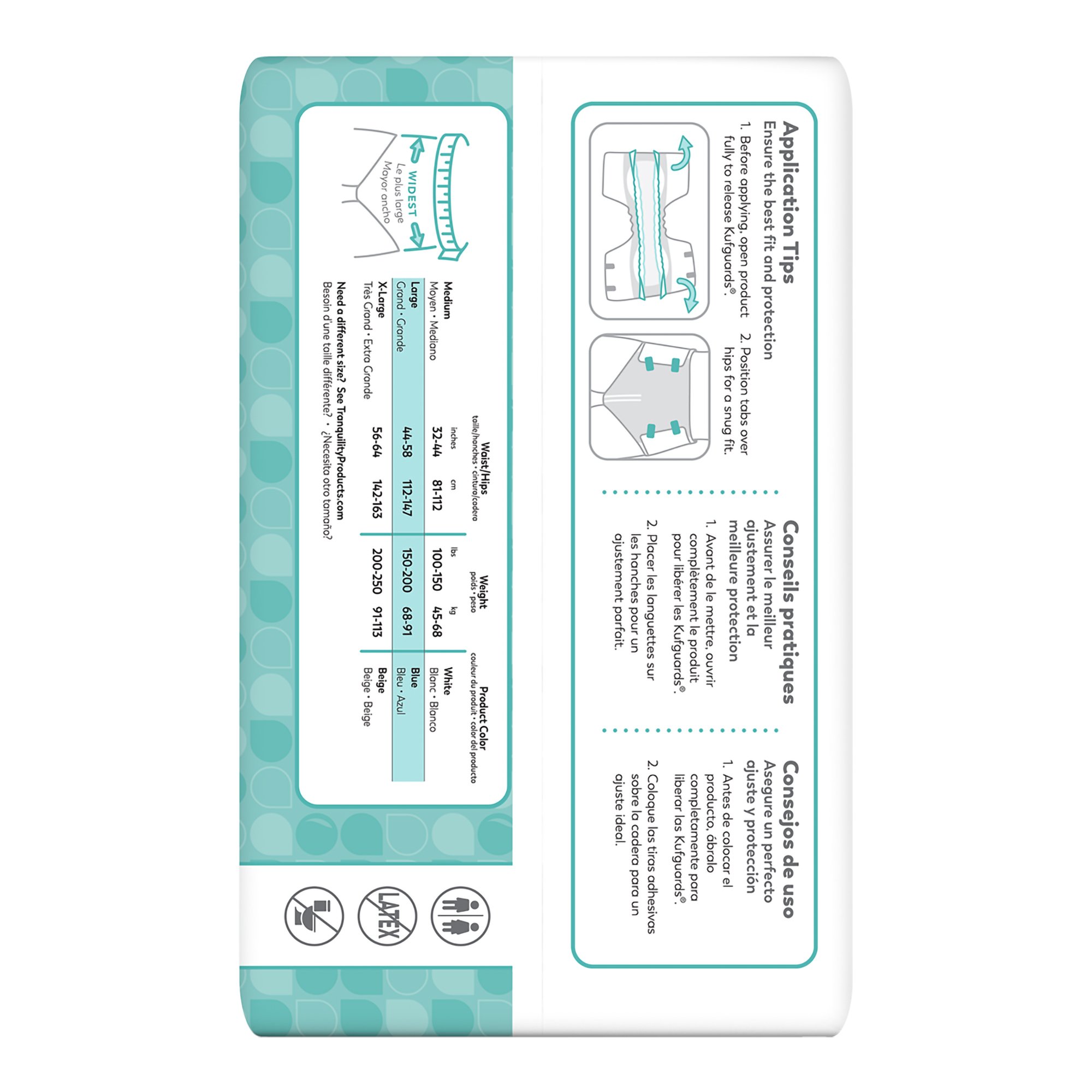 ComfortCare™ Incontinence Brief, Large - Image 5