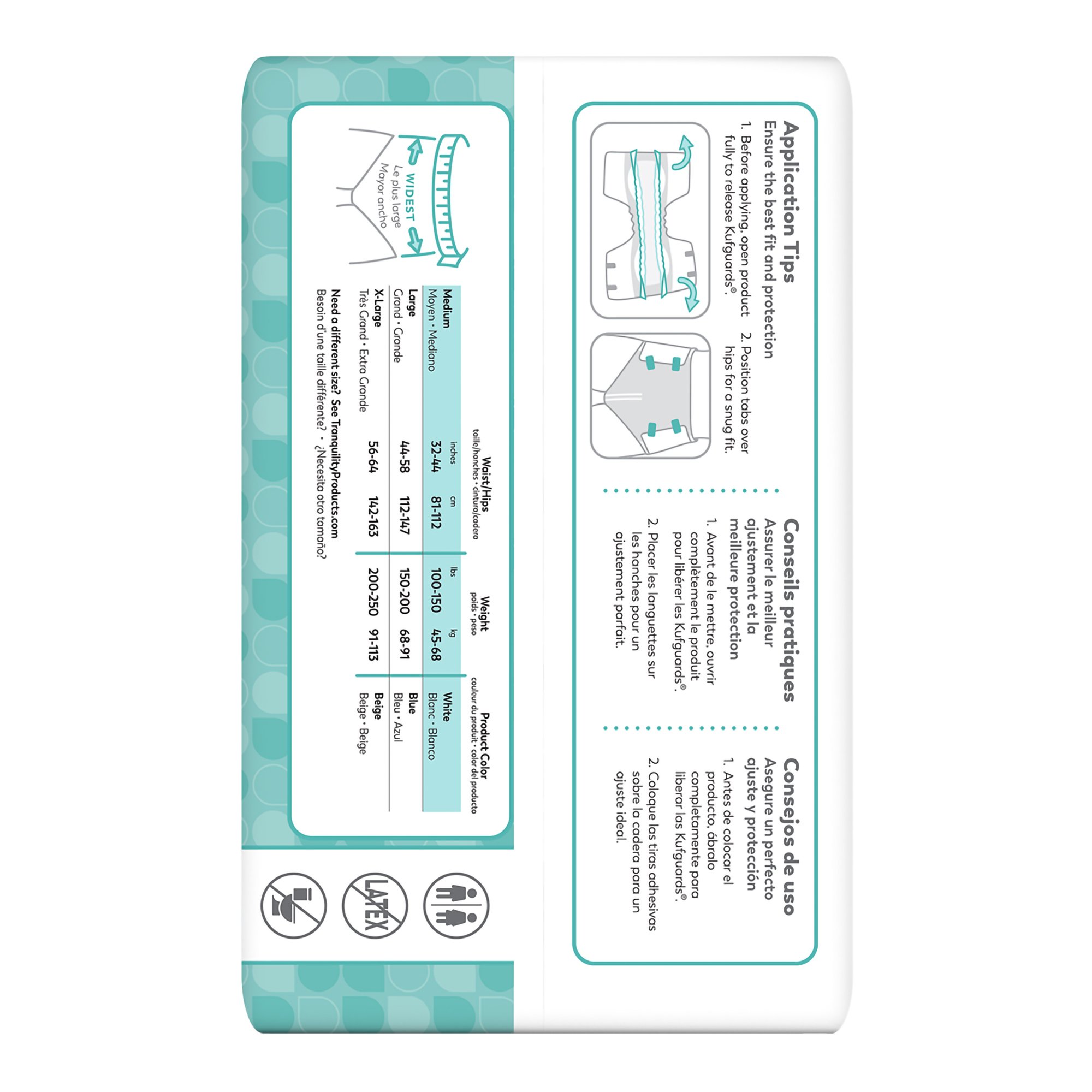 ComfortCare™ Incontinence Brief, Medium - Image 5