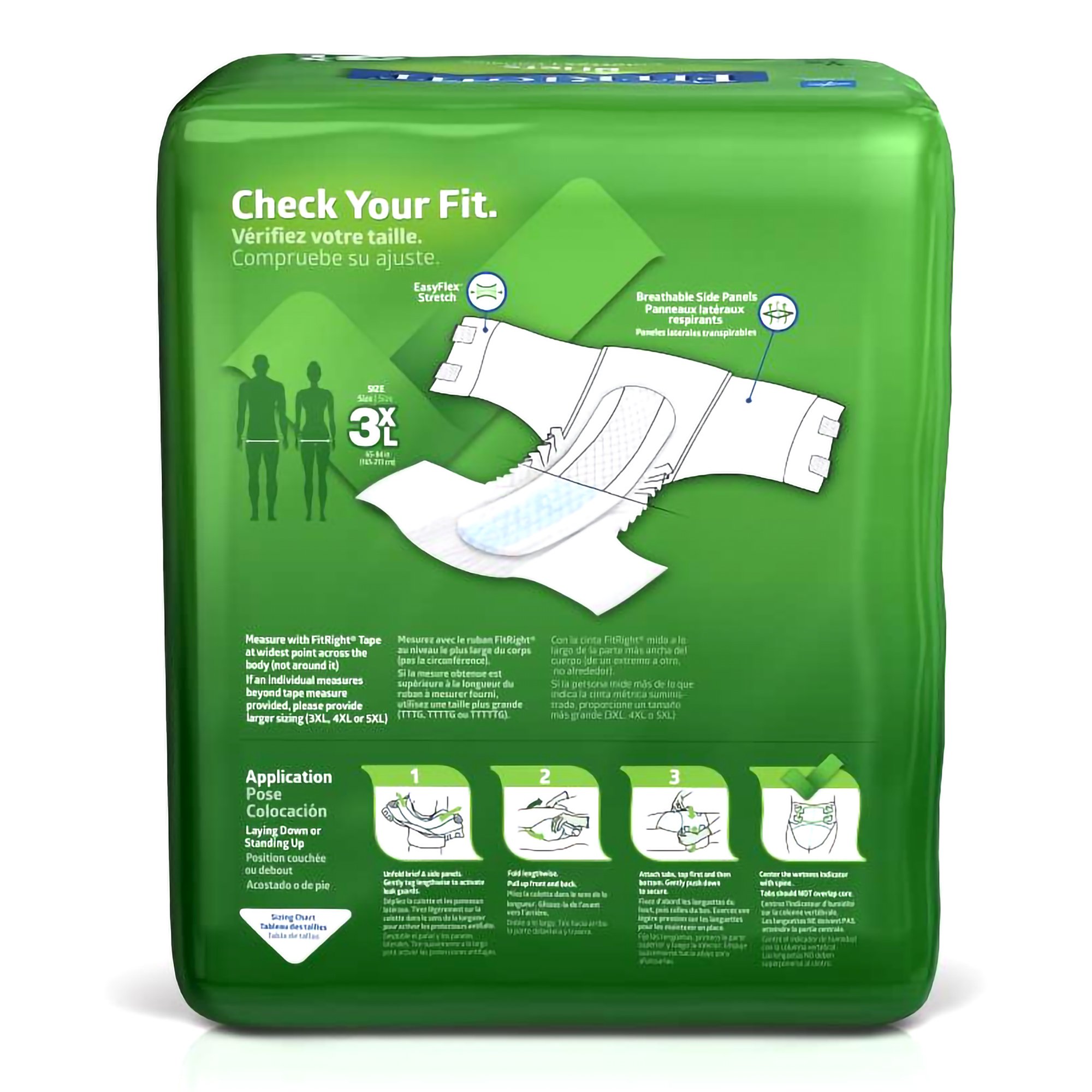 FitRight® Bariatric Incontinence Brief - Image 4