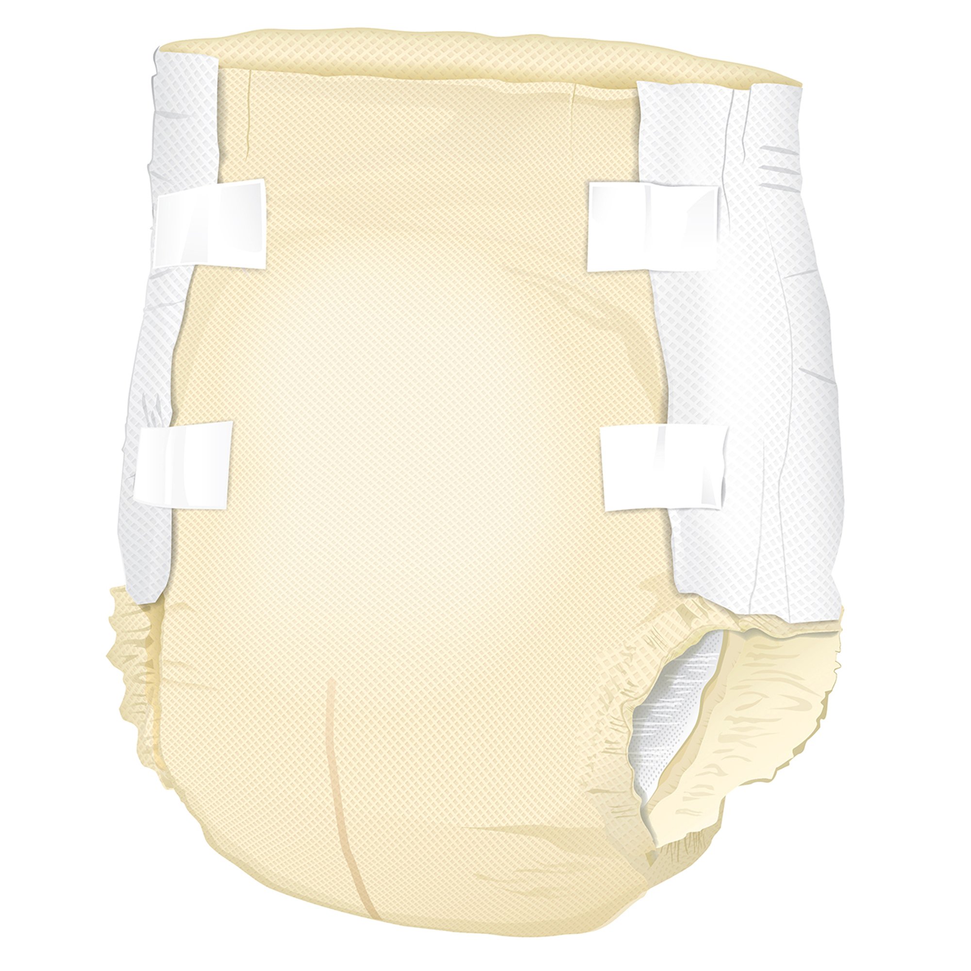 McKesson Classic Light Absorbency Incontinence Brief, Extra Large - Image 3