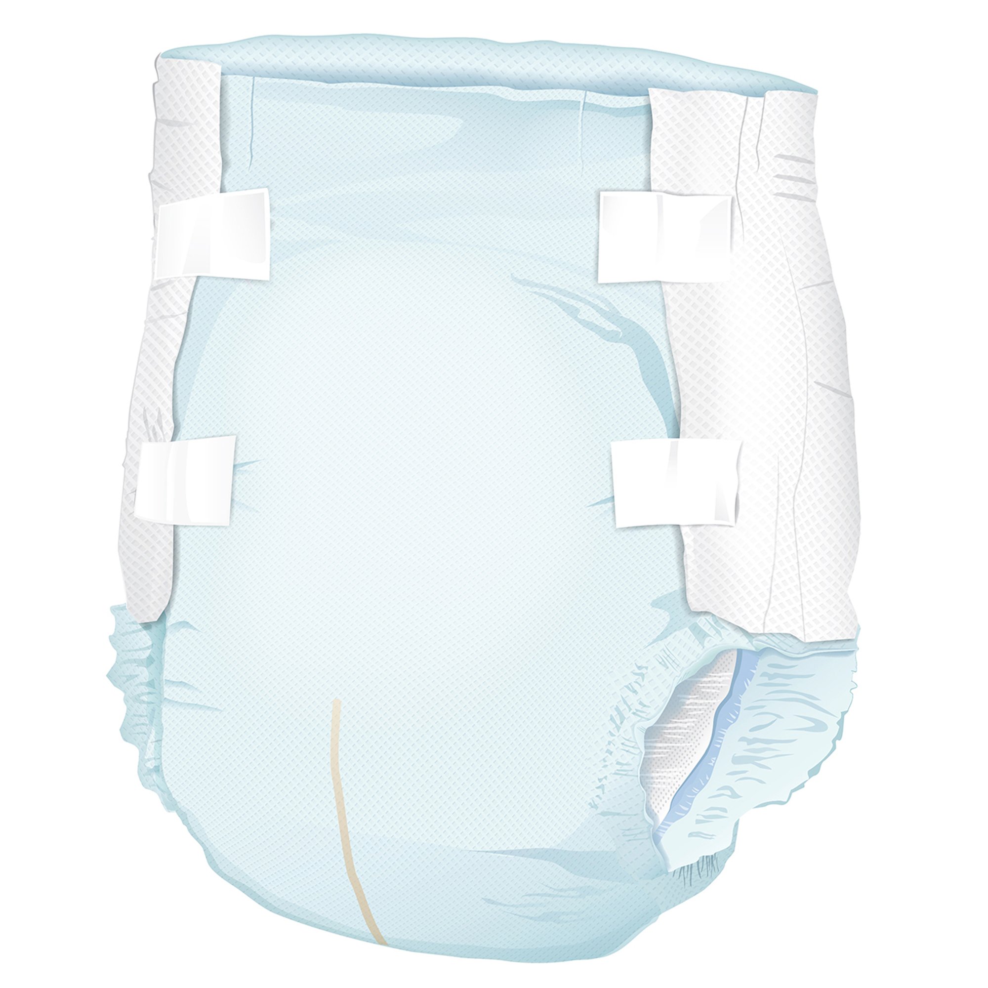 McKesson Classic Light Absorbency Incontinence Brief, Large - Image 3